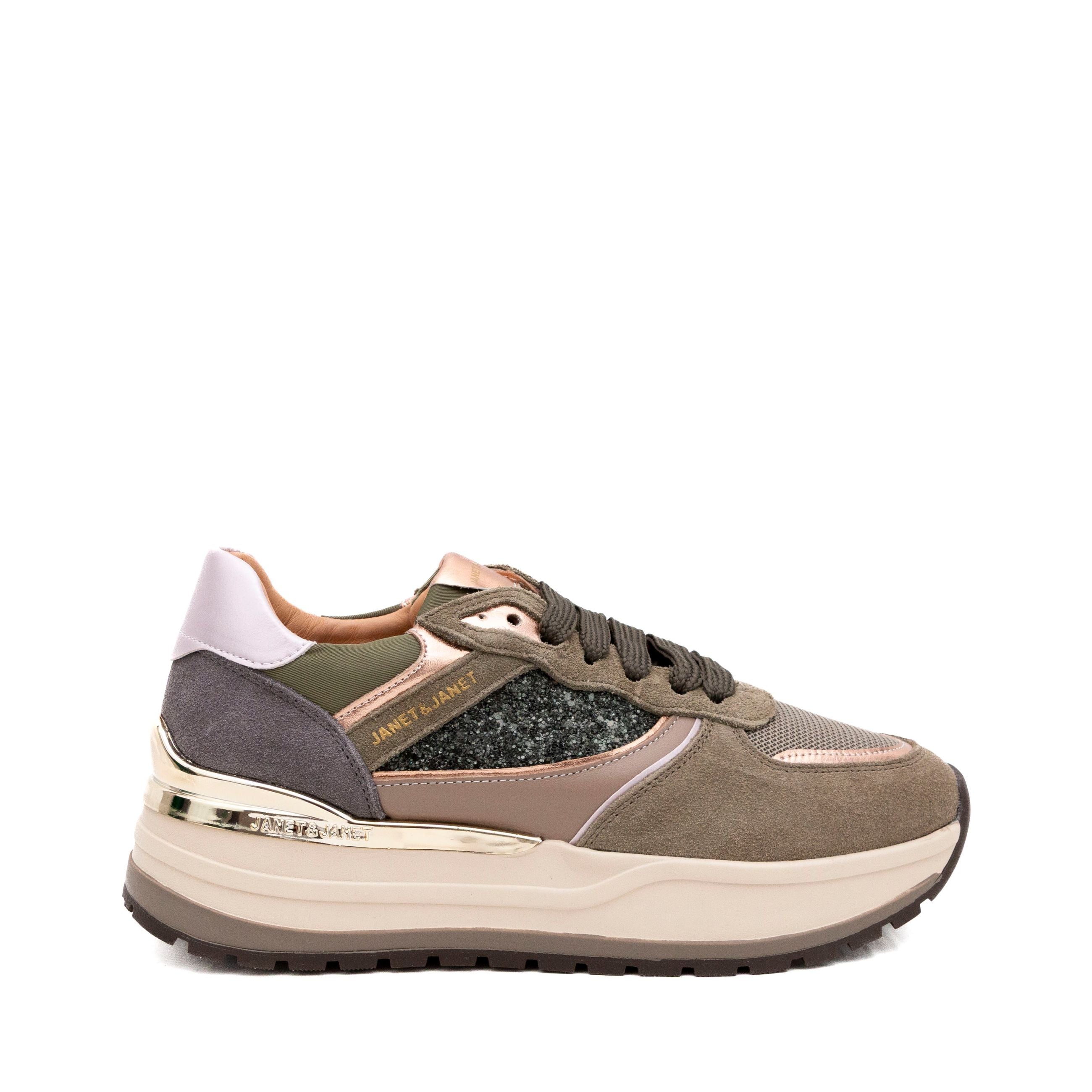 JANET & JANET Sneakers Camoscio WEGGY J - 410 - Musto Calzature srl