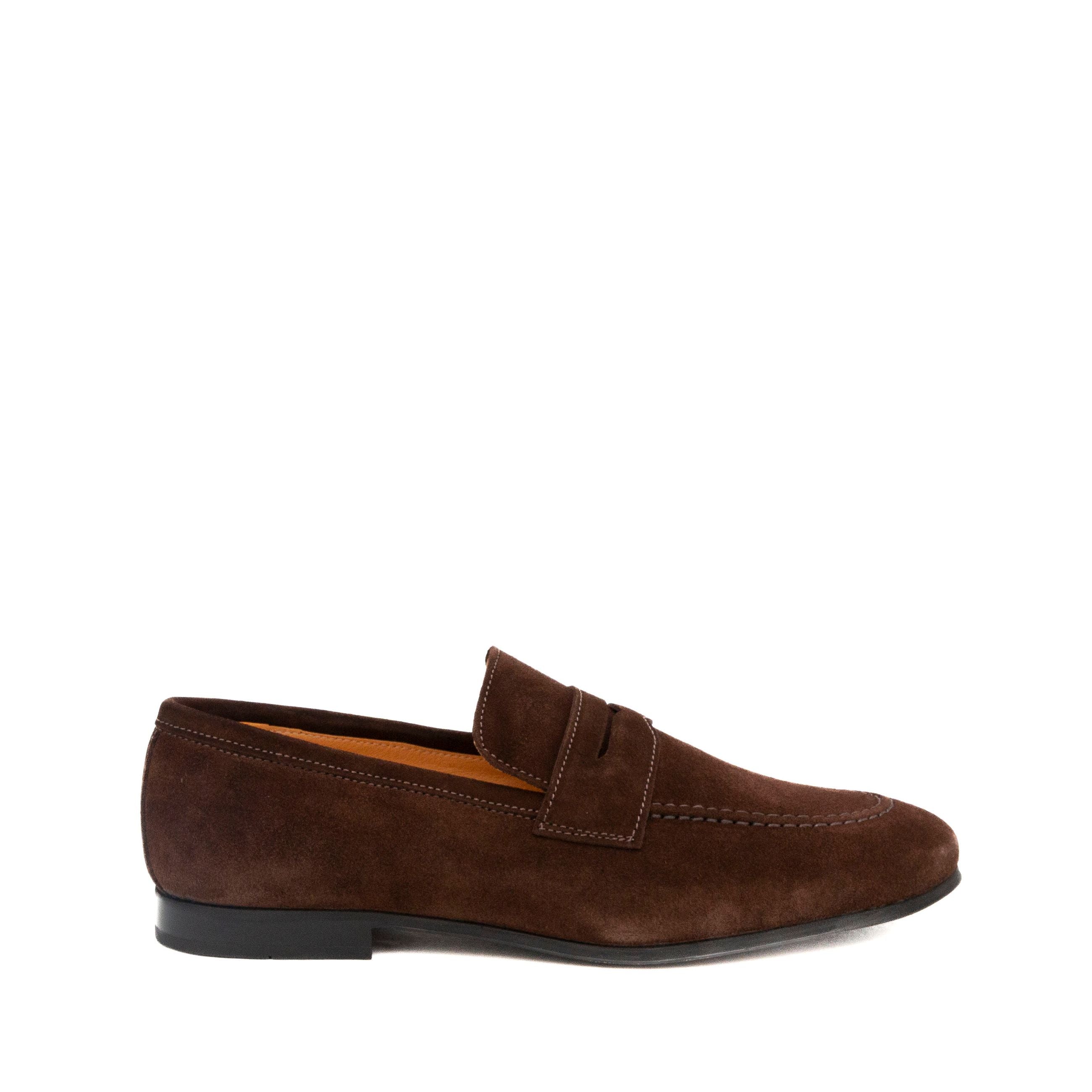 EXTON Mocassini uomo Camoscio 166 - Musto Calzature srl
