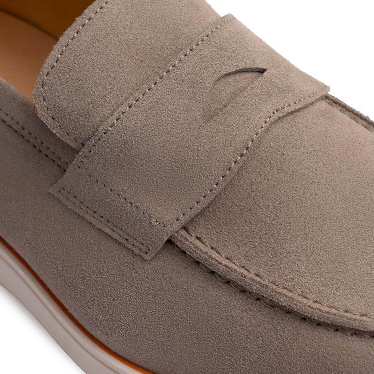EXTON mocassini da uomo in pelle scamosciata - Musto Calzature srl