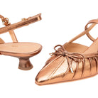 BRUNO PREMI décolleté in pelle laminata - Musto Calzature srl