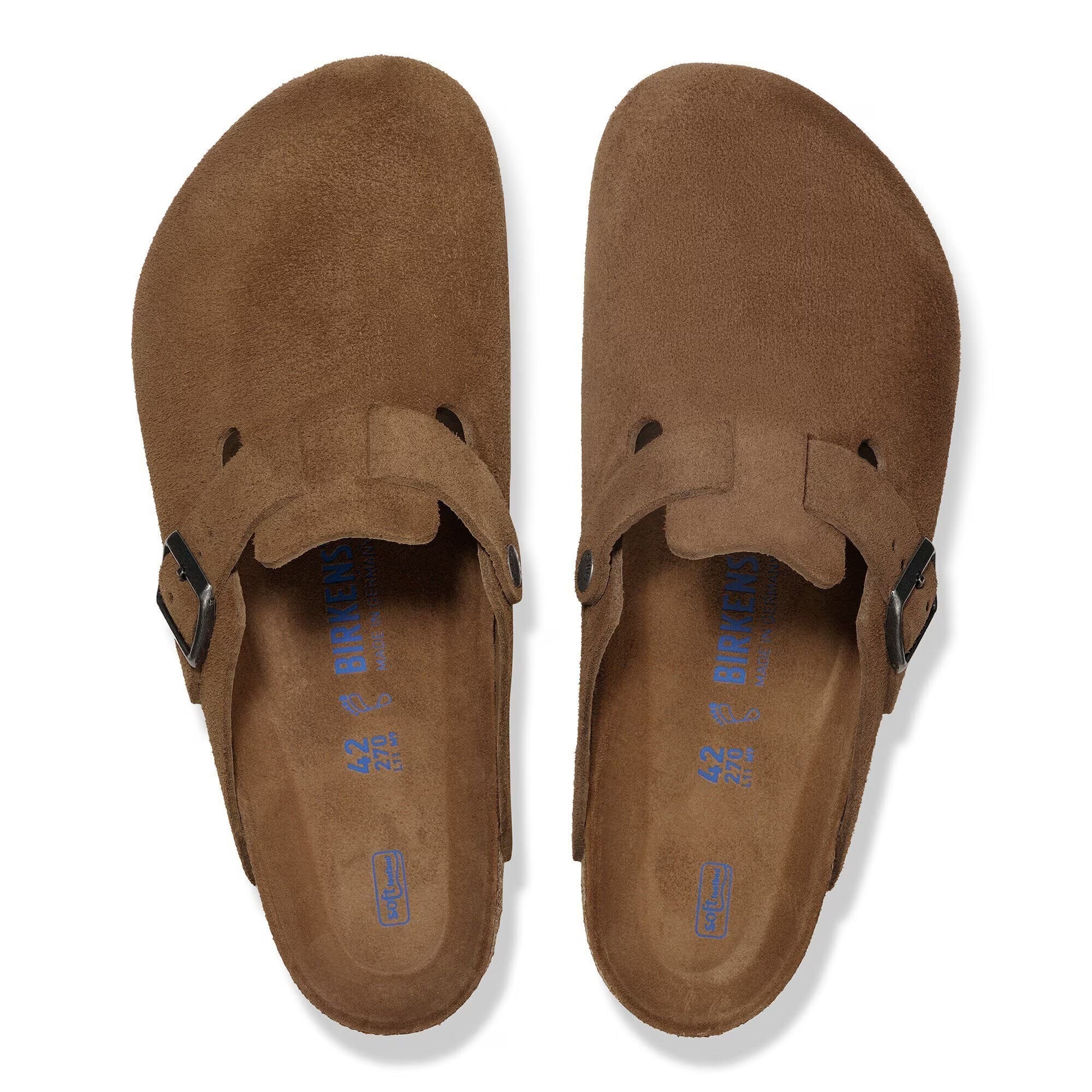 BIRKENSTOCK Sandali Camoscio BOSTON 1030861 - Musto Calzature srl