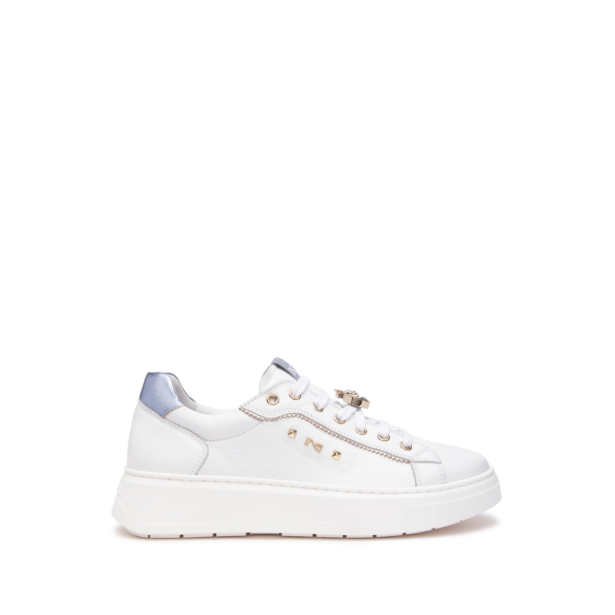 NeroGiardini sneakers donna in pelle con charms - Musto Calzature srl