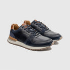 AMBITIOUS Sneakers uomo pelle+camoscio VINCE 13905A - Musto Calzature srl