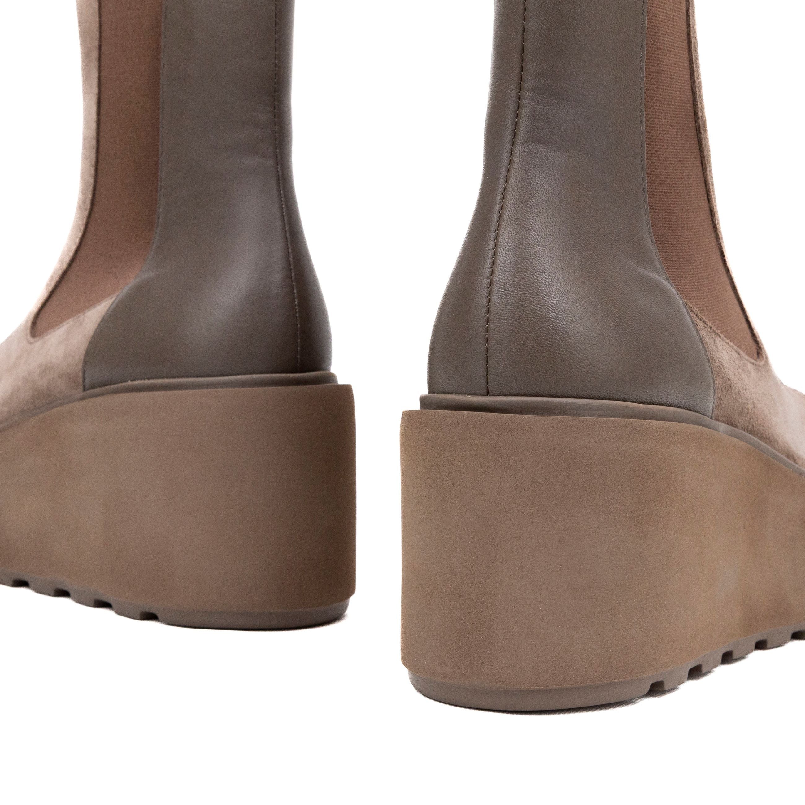 CAFE NOIR Stivaletti pelle+camoscio C1FL6014 - Musto Calzature srl