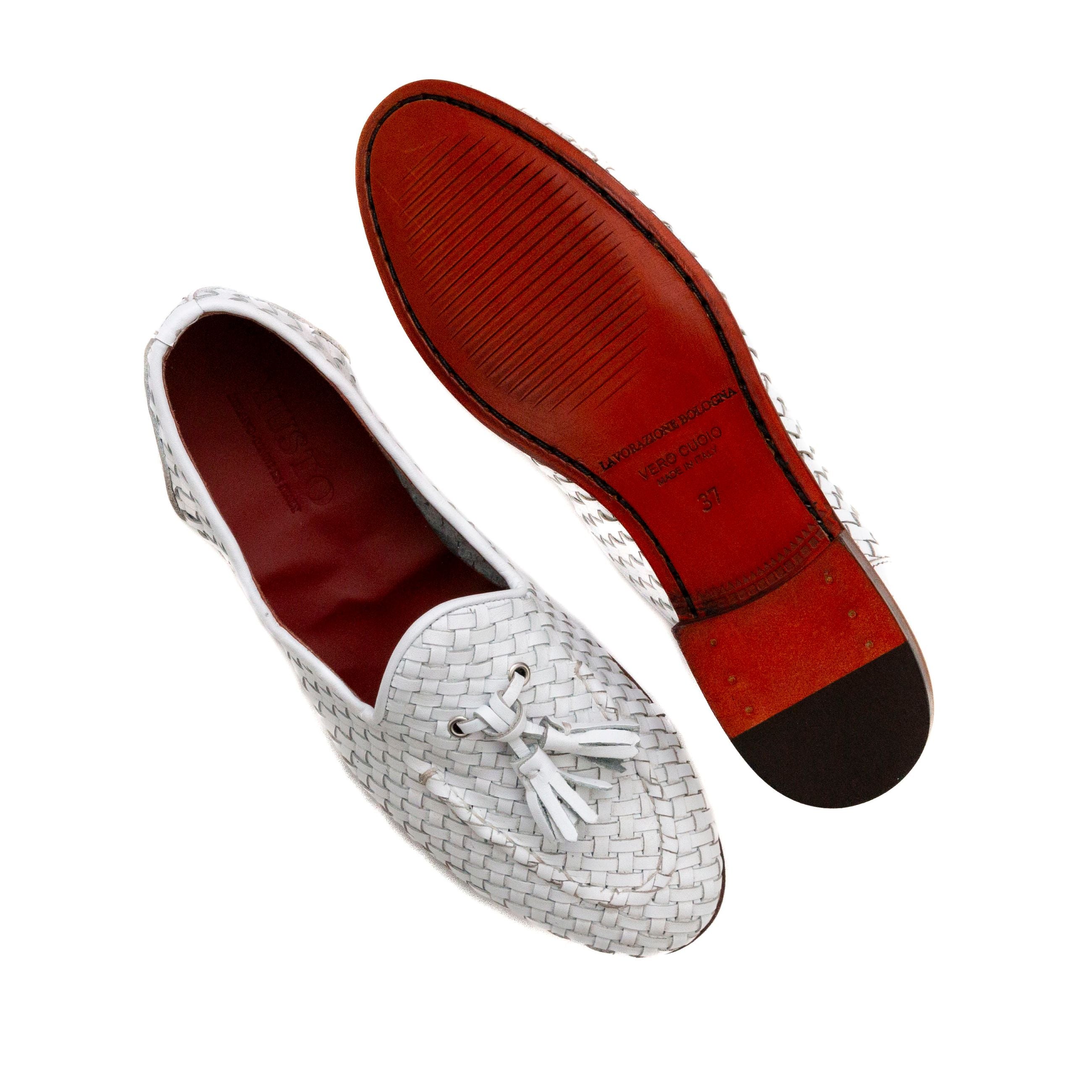 MUSTO Mocassini PELLE INTRECCIATA POSILLIPO AC222 - Musto Calzature srl