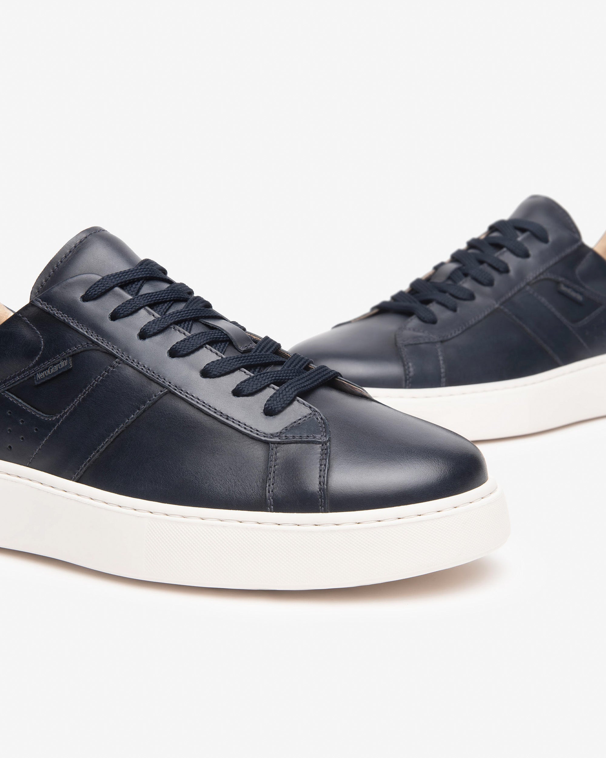 NeroGiardini sneakers uomo in pelle Made in Italy - Musto Calzature srl