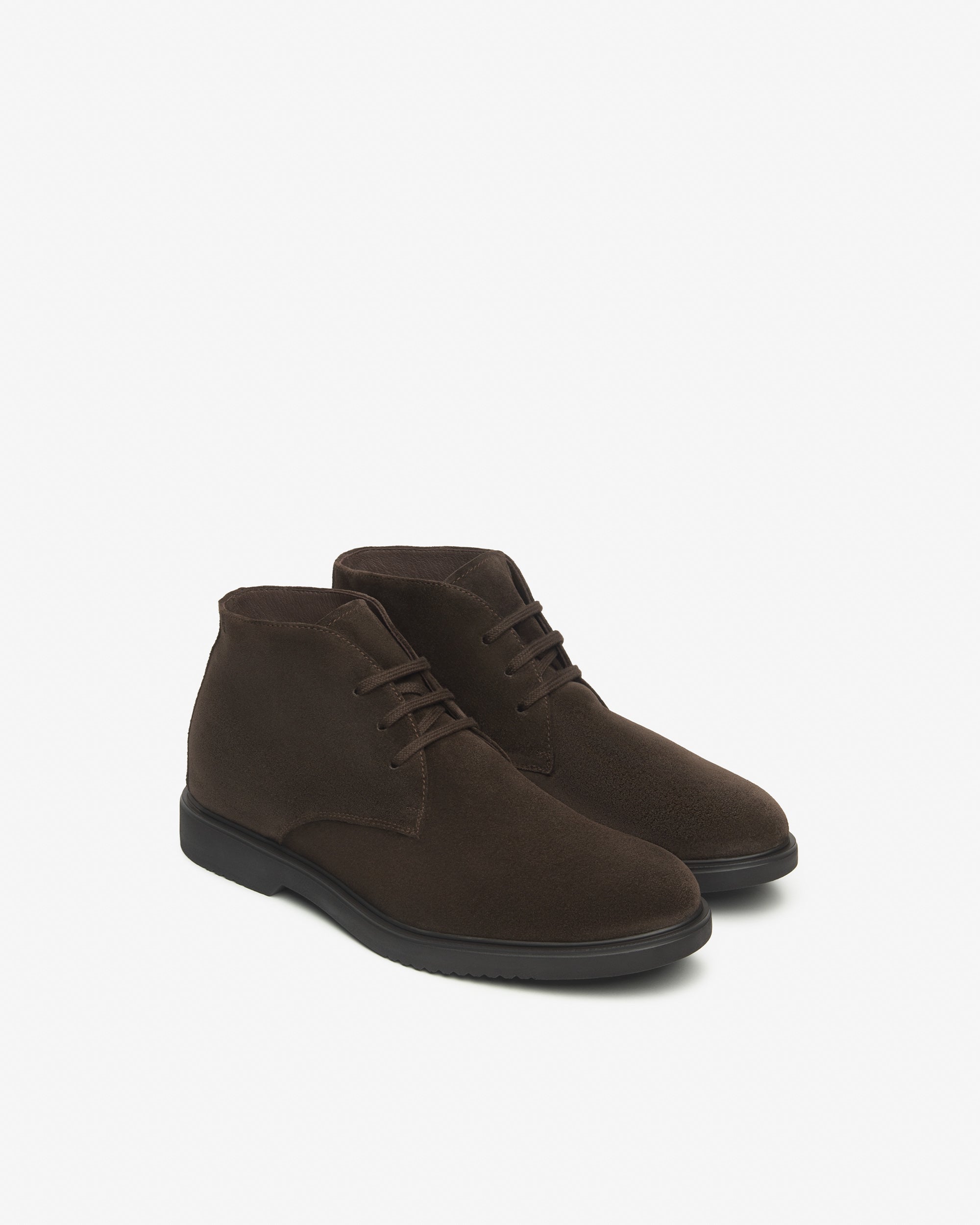 NeroGiardini polacchini da uomo in pelle scamosciata - Musto Calzature srl