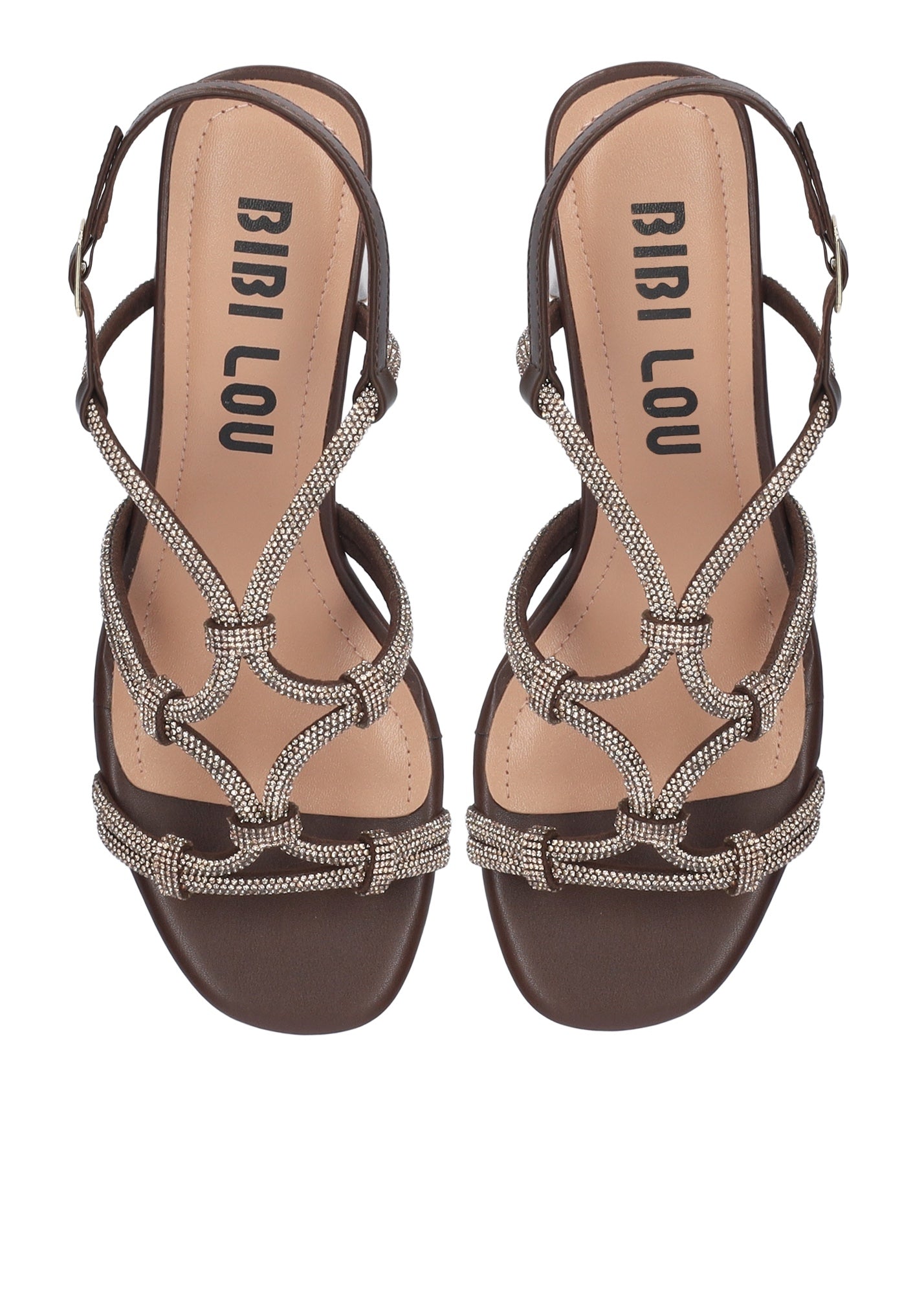 BIBI LOU Sandali tacco medio STRASS QUAIL 958Z00HG - Musto Calzature srl