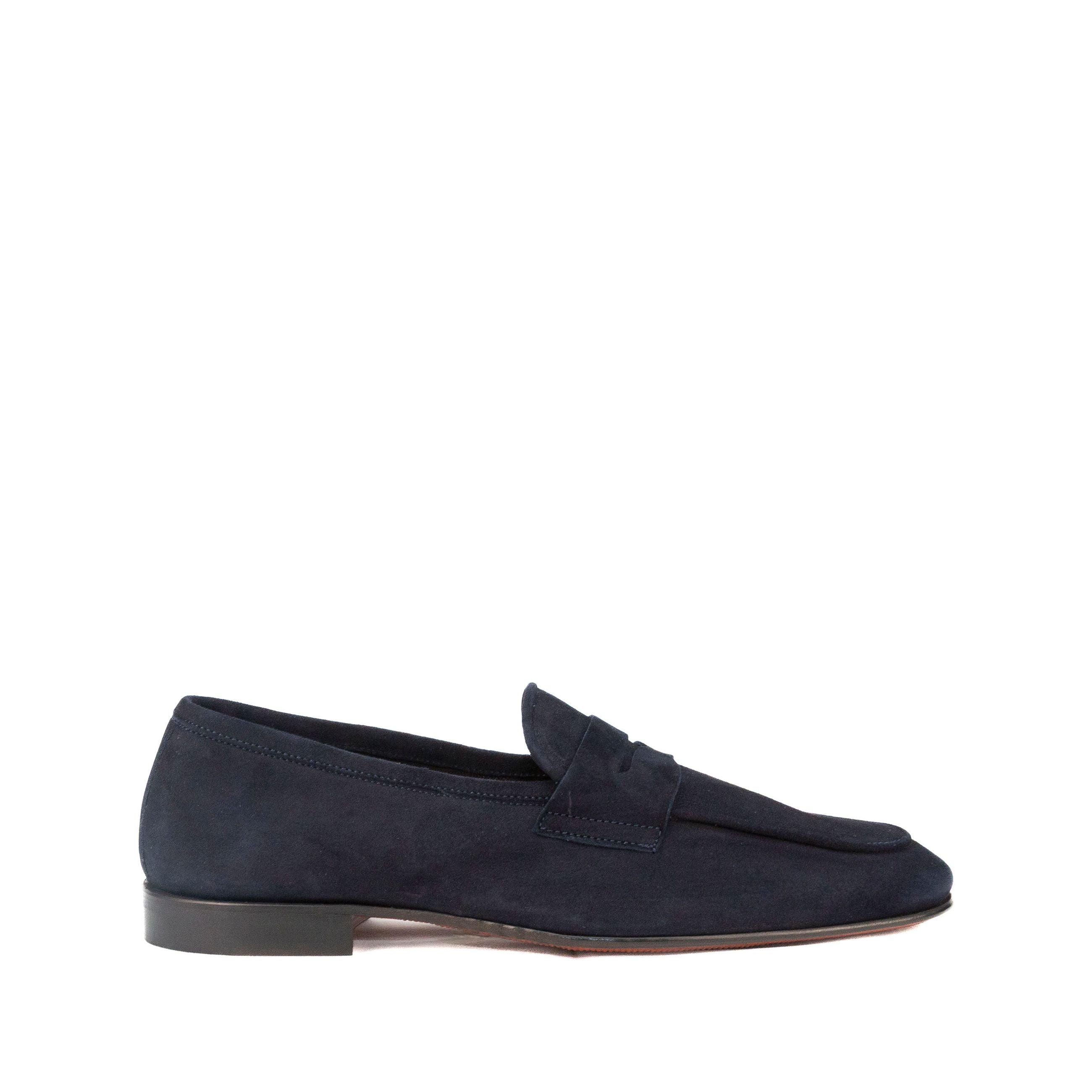 MUSTO mocassini uomo in camoscio Pompei - Musto Calzature srl