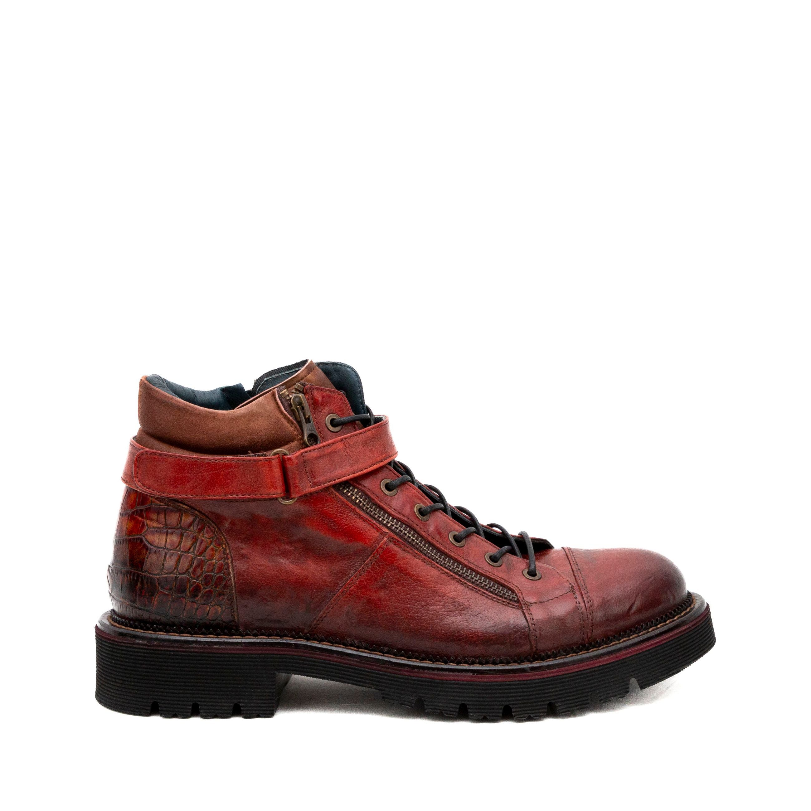 LORENZI Anfibi uomo Pelle 17098 - Musto Calzature srl