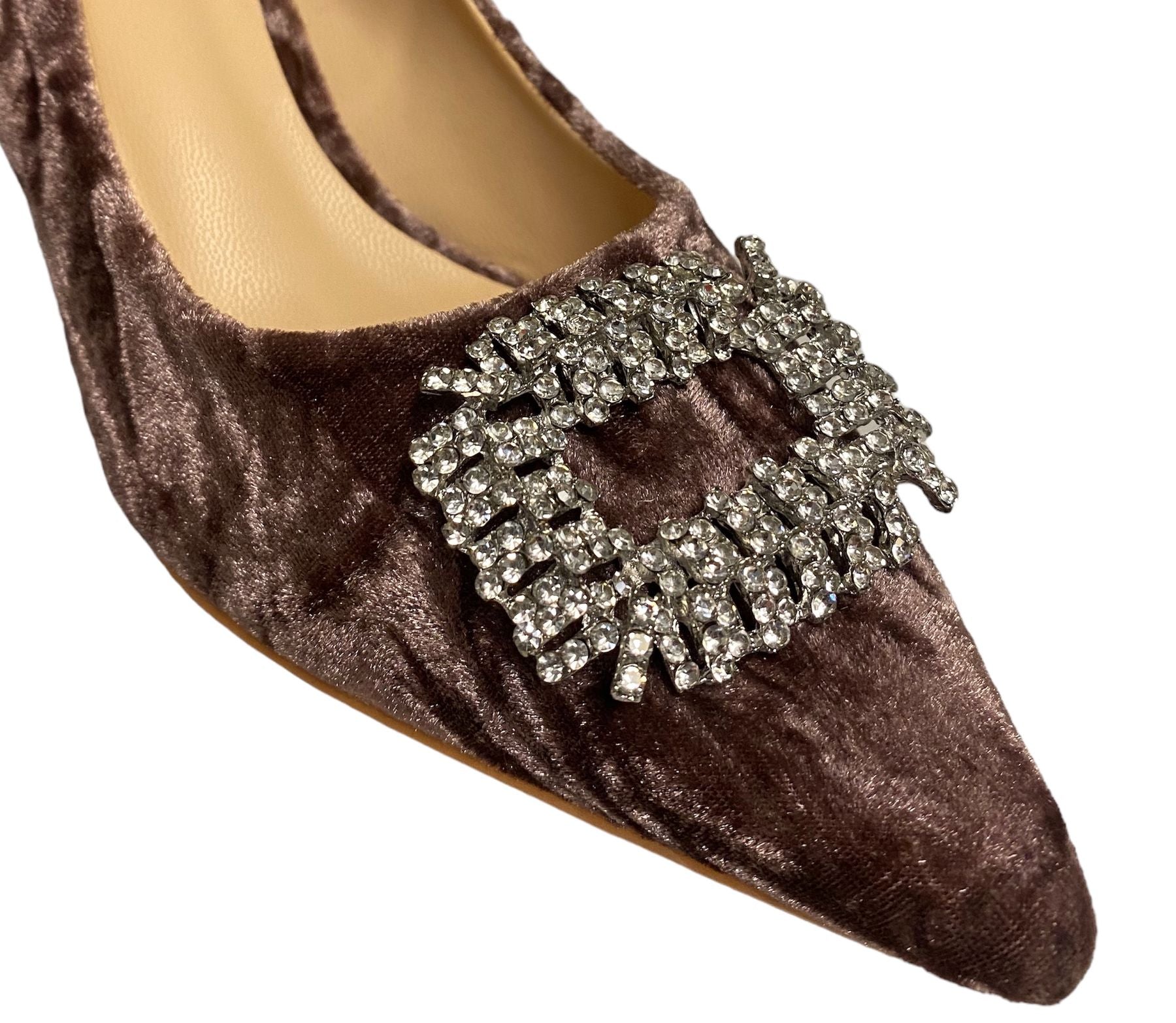 ALMA BLUE Decolletè Velluto I23BL1079 - Musto Calzature srl