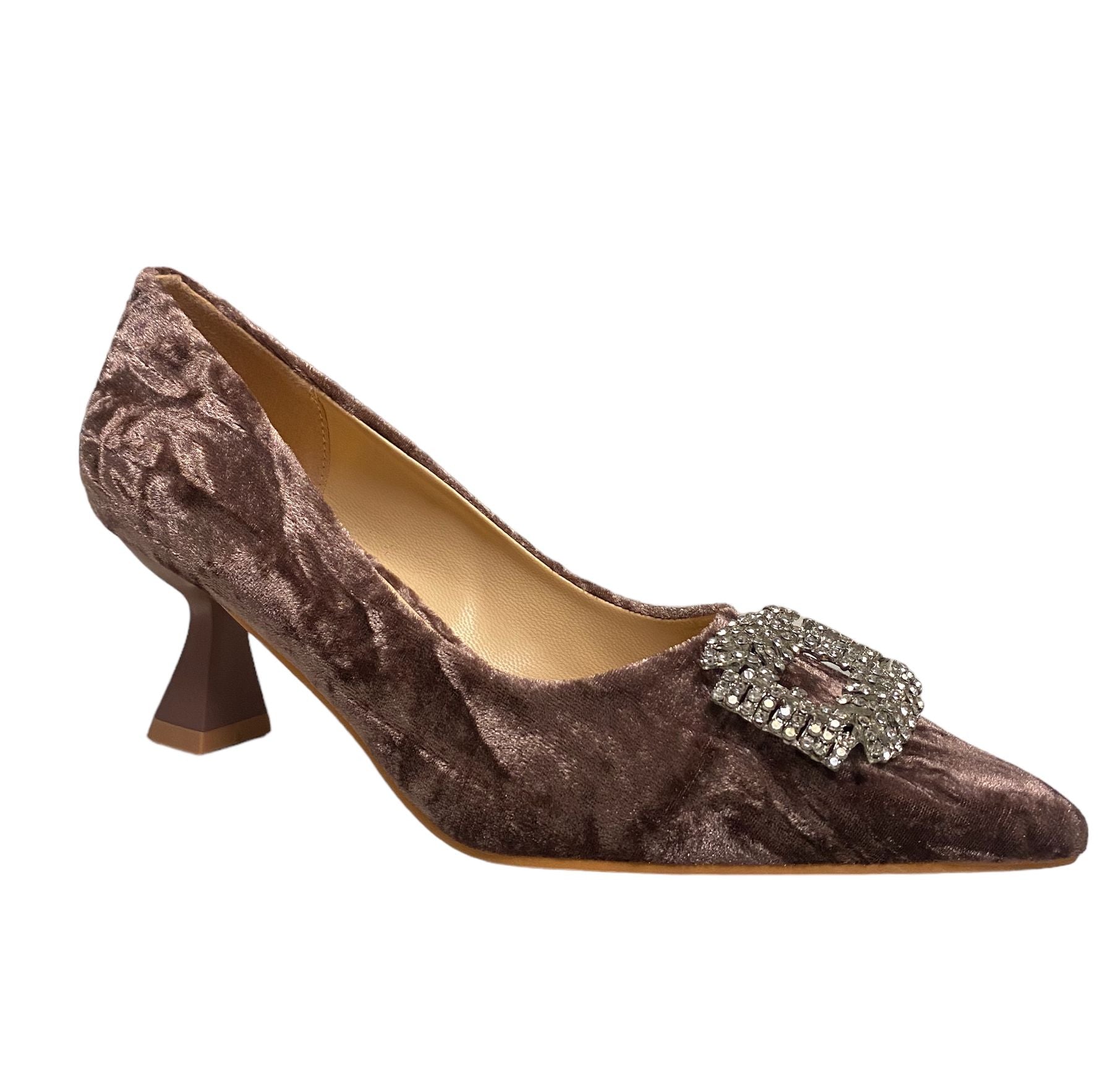 ALMA BLUE Decolletè Velluto I23BL1079 - Musto Calzature srl