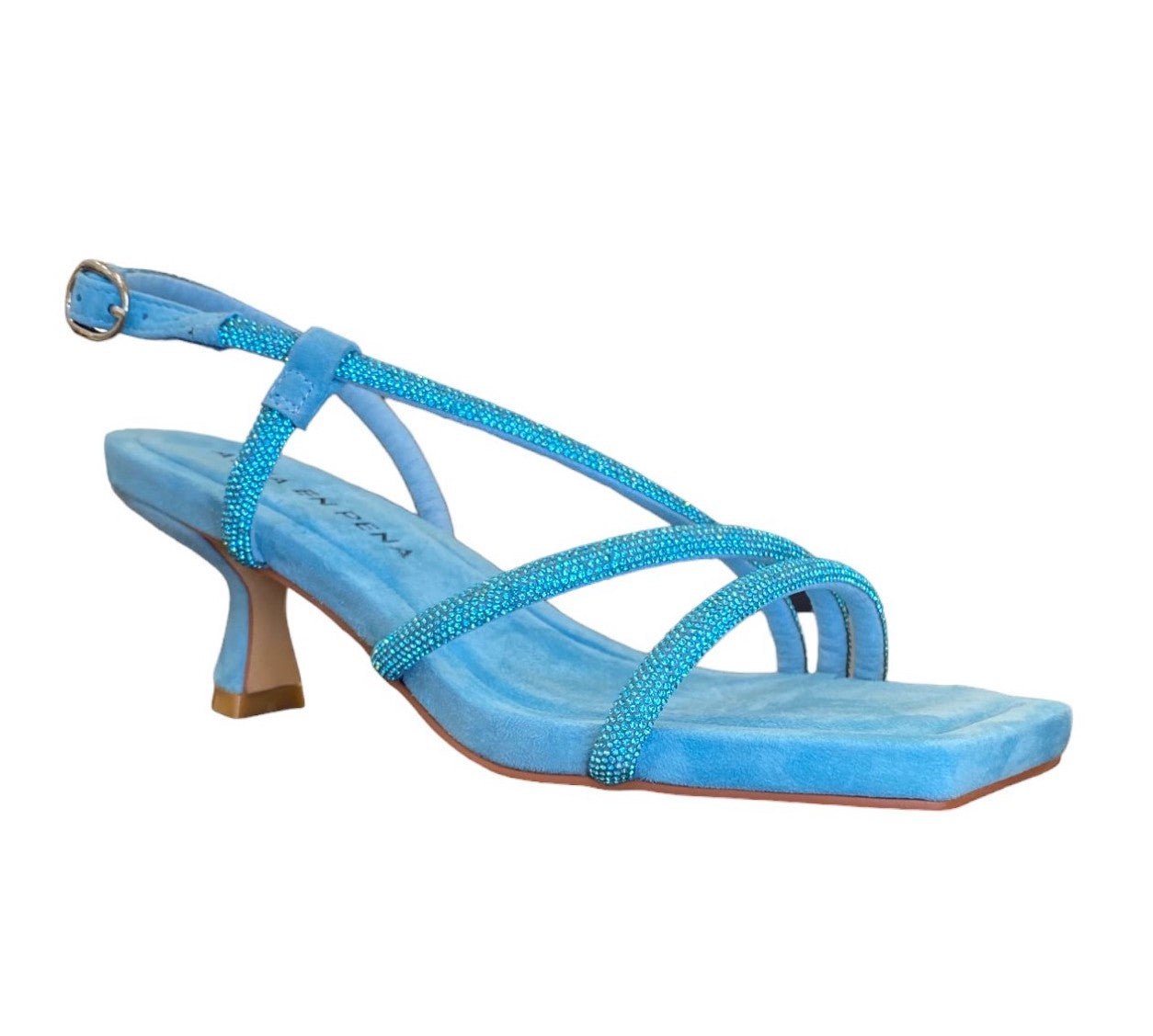 ALMA EN PENA Sandali tacco medio Camoscio V240656 - Musto Calzature srl