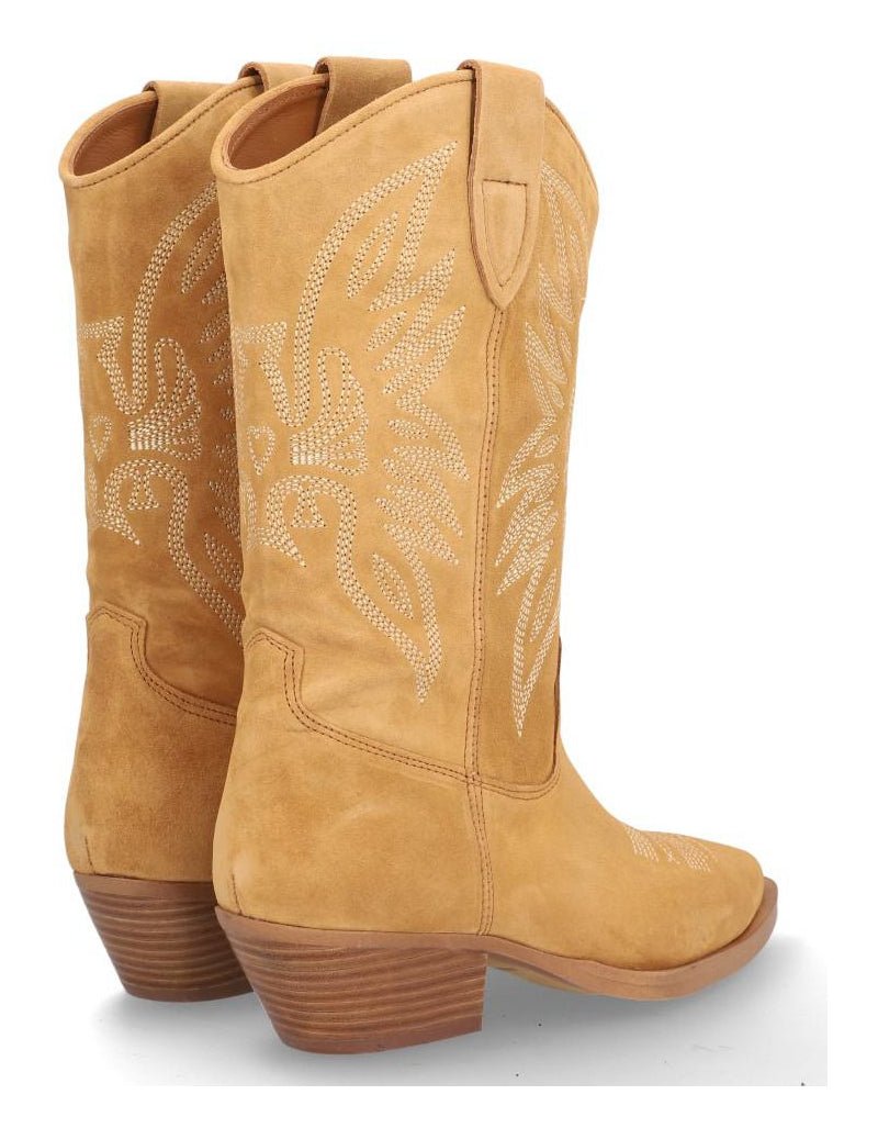 ALPE stivali donna texani in pelle scamosciata - Musto Calzature srl