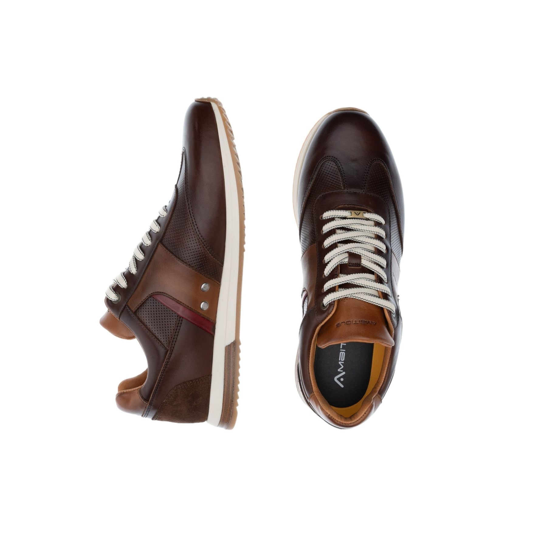 AMBITIOUS Sneakers uomo Pelle SLOW 11319 - Musto Calzature srl