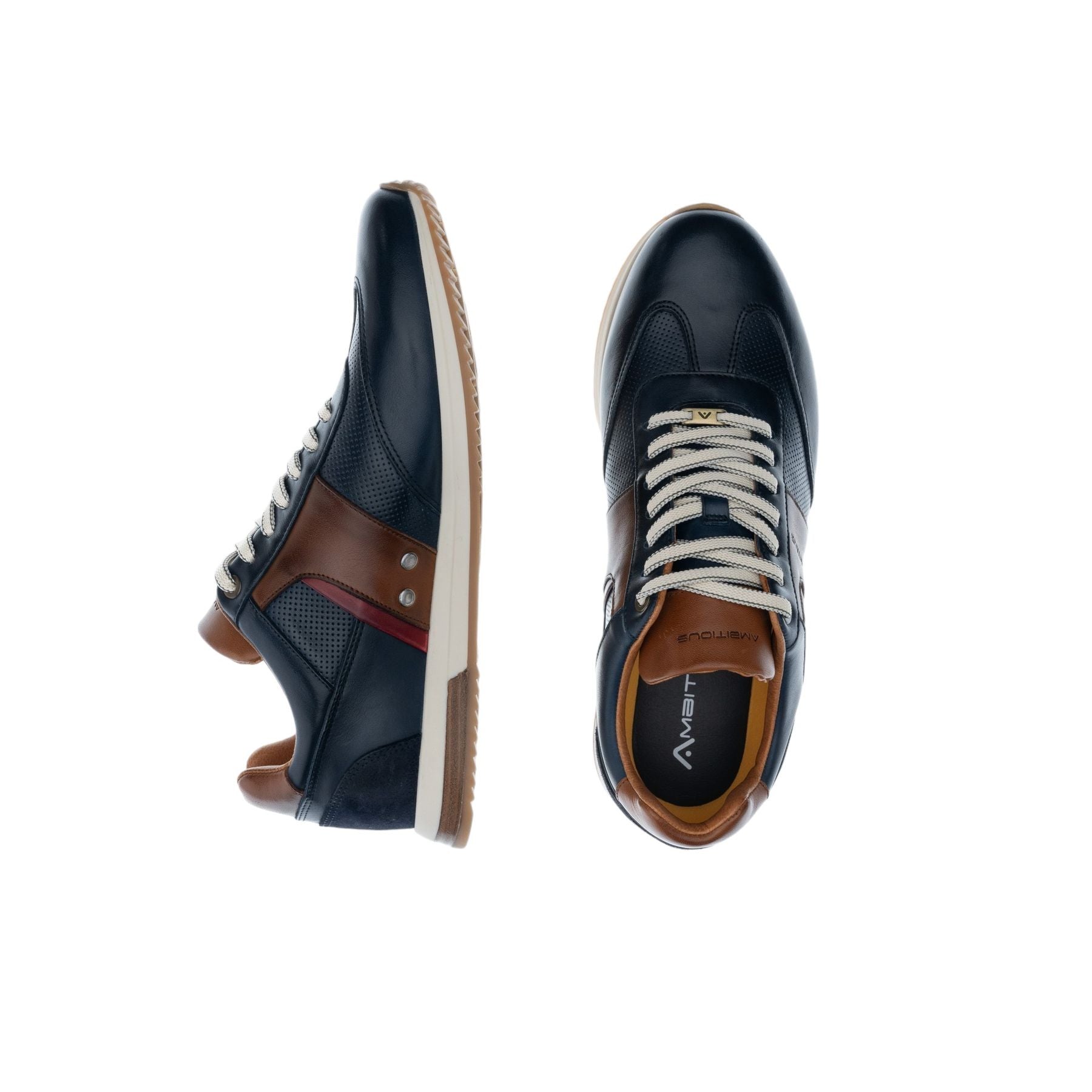 AMBITIOUS Sneakers uomo Pelle SLOW 11319 - Musto Calzature srl