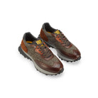 AMBITIOUS Sneakers uomo pelle+tessuto 11821 C - Musto Calzature srl