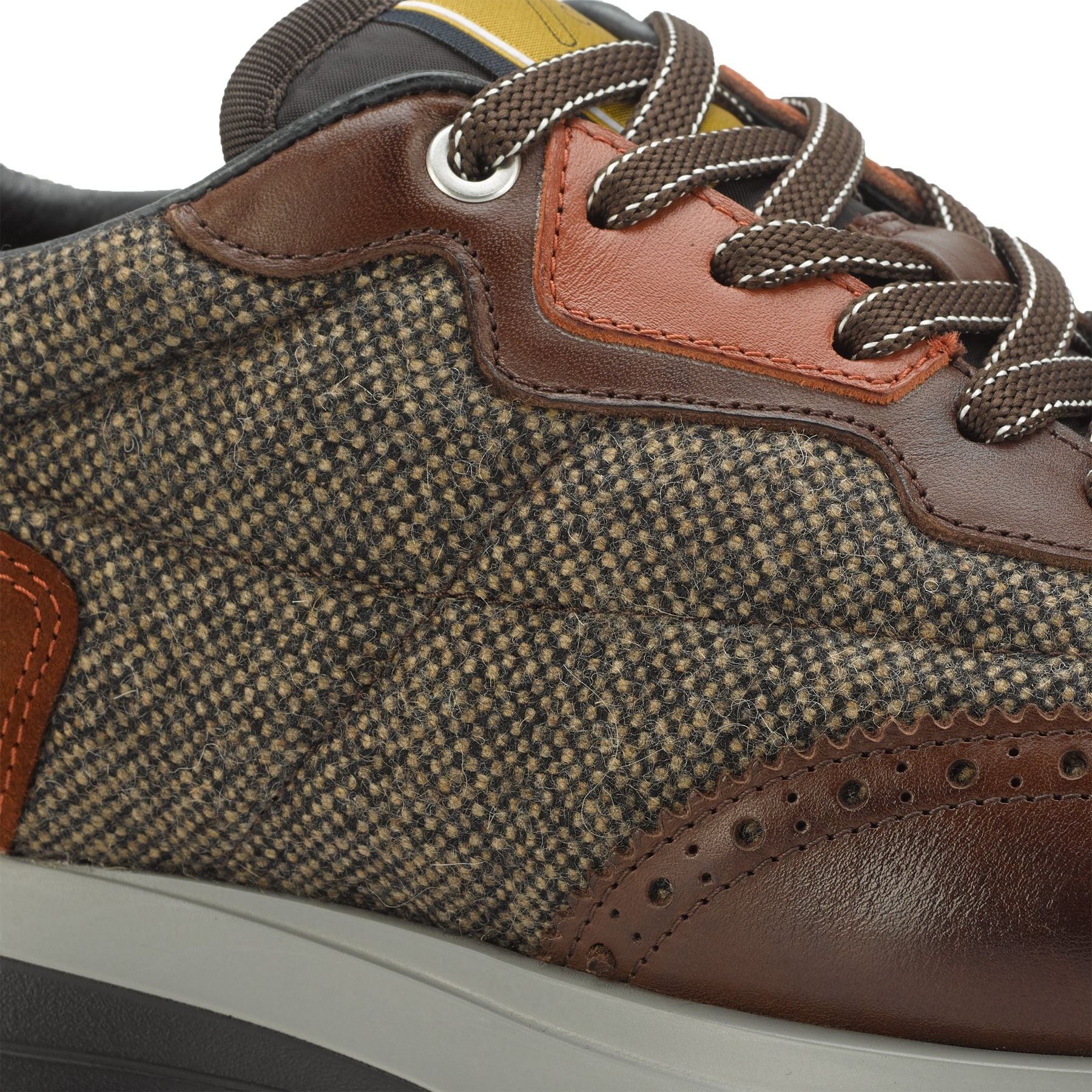 AMBITIOUS Sneakers uomo pelle+tessuto 11821 C - Musto Calzature srl