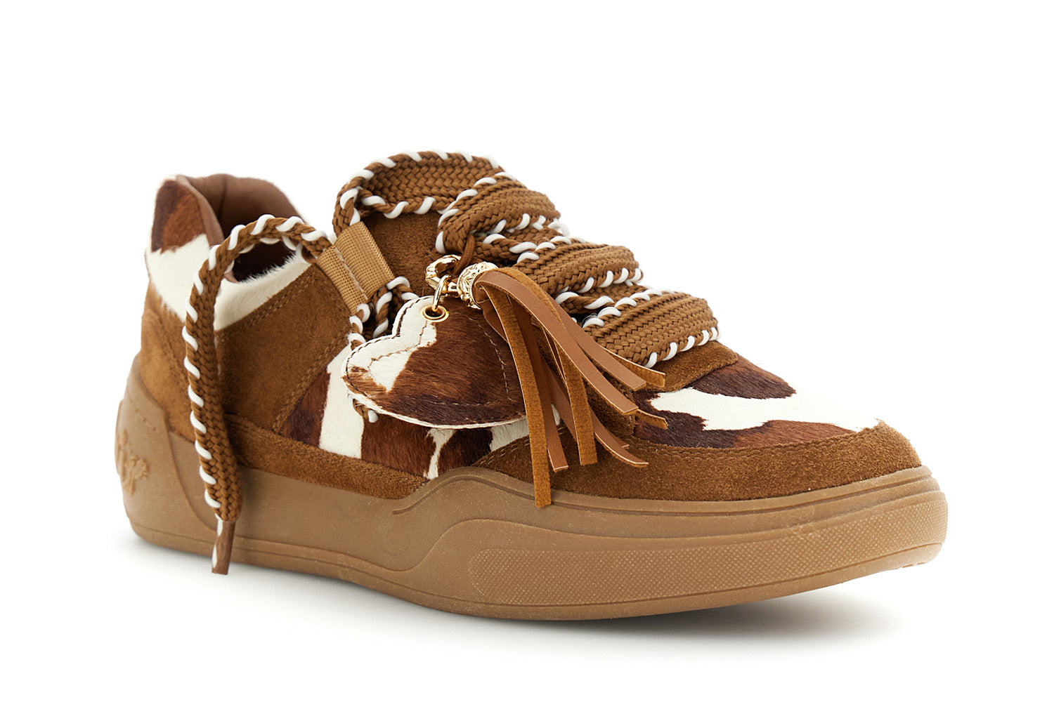 CAFE NOIR Sneakers camoscio e cavallino C1DA6028 - Musto Calzature srl