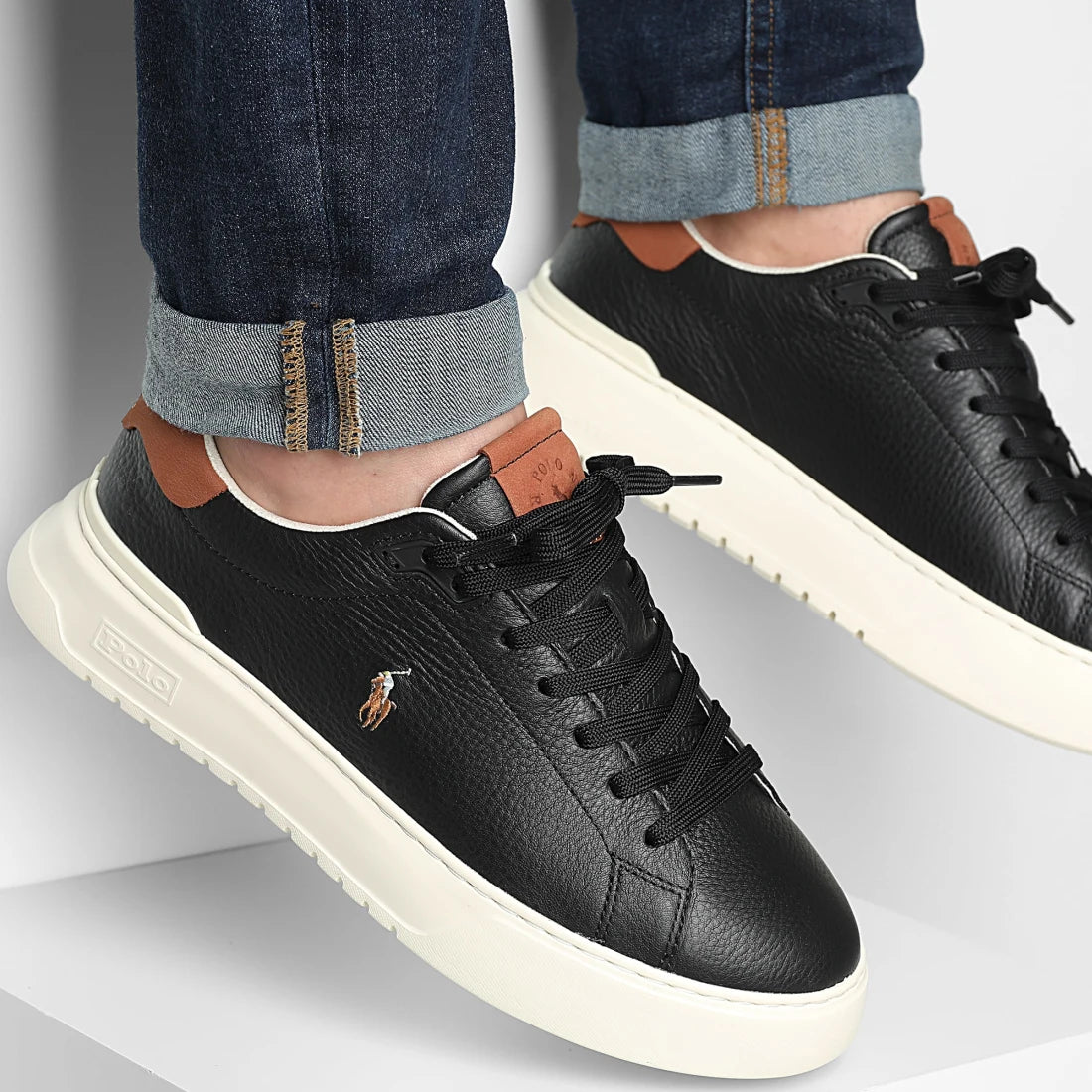 POLO RALPH LAUREN Sneakers uomo Pelle RLITE COURT s - Musto Calzature srl