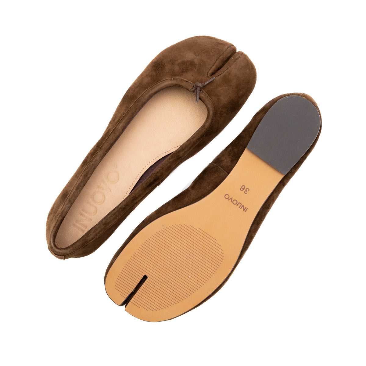 INUOVO Ballerine Camoscio EG3251 cam - Musto Calzature srl