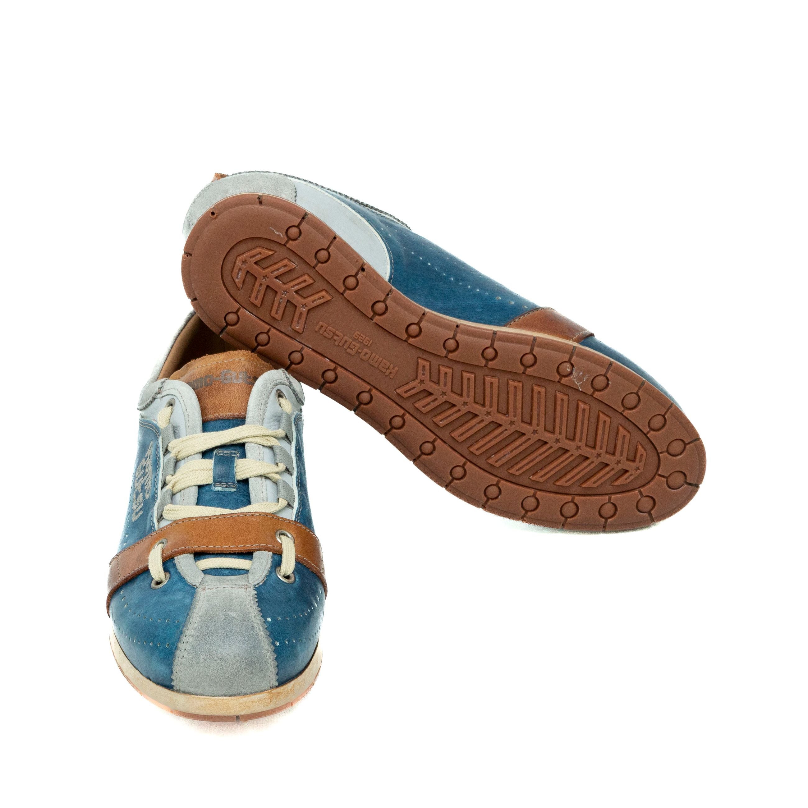 KAMO - GUTSU Sneakers uomo pelle+camoscio TIFO - 017/S - Musto Calzature srl