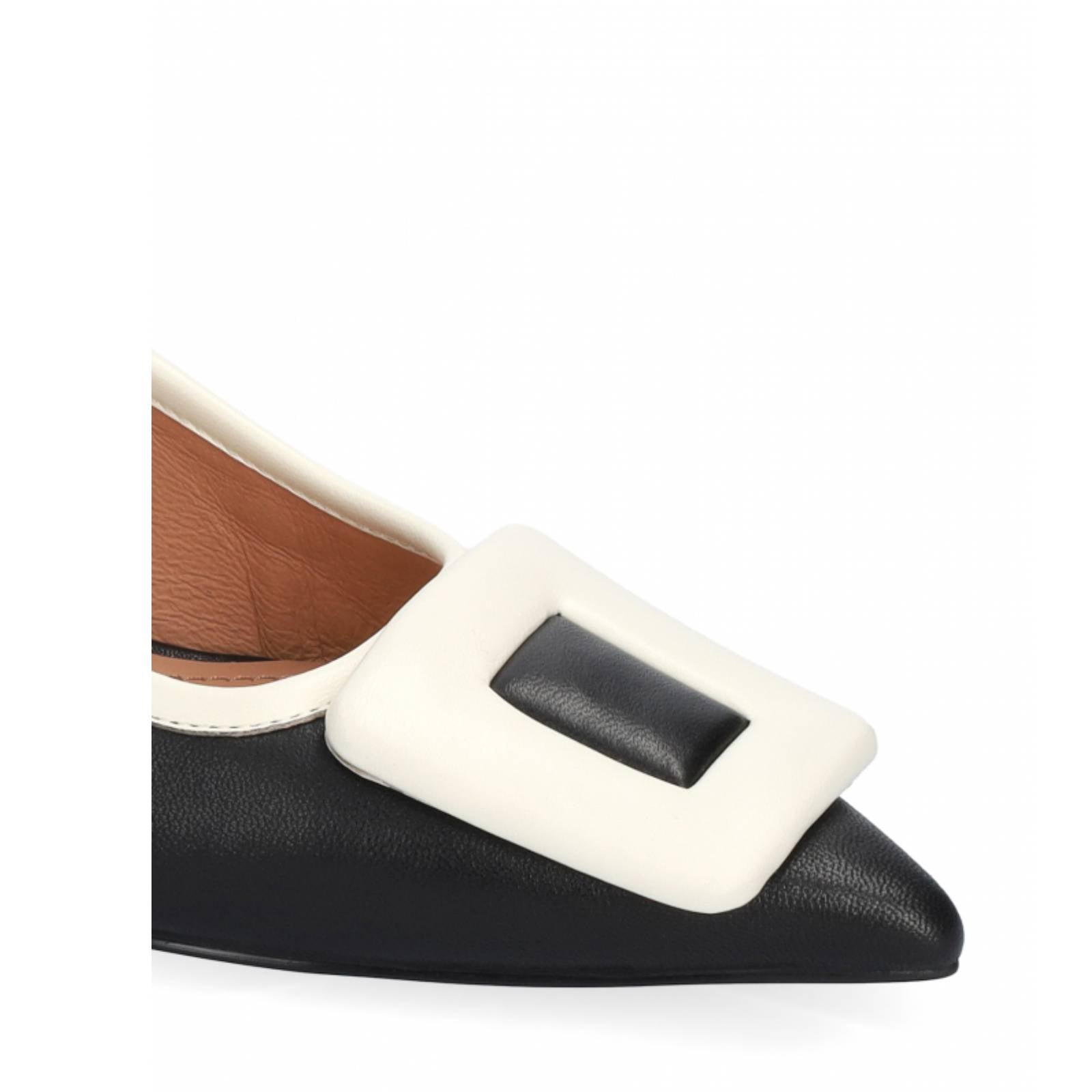 BIBI LOU décolleté donna tacco basso in pelle Bonnie 55mm - Musto Calzature srl