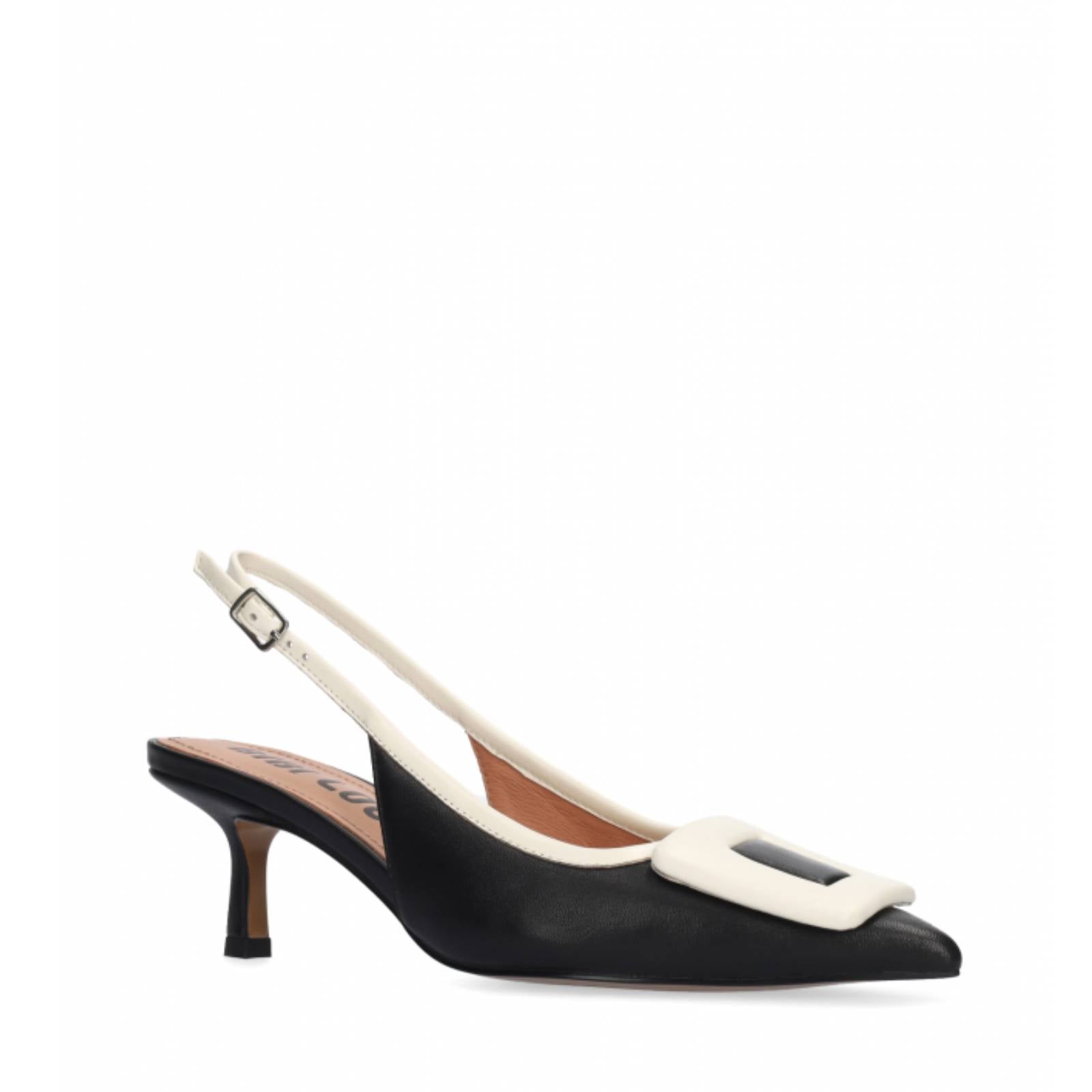 BIBI LOU décolleté donna tacco basso in pelle Bonnie 55mm - Musto Calzature srl