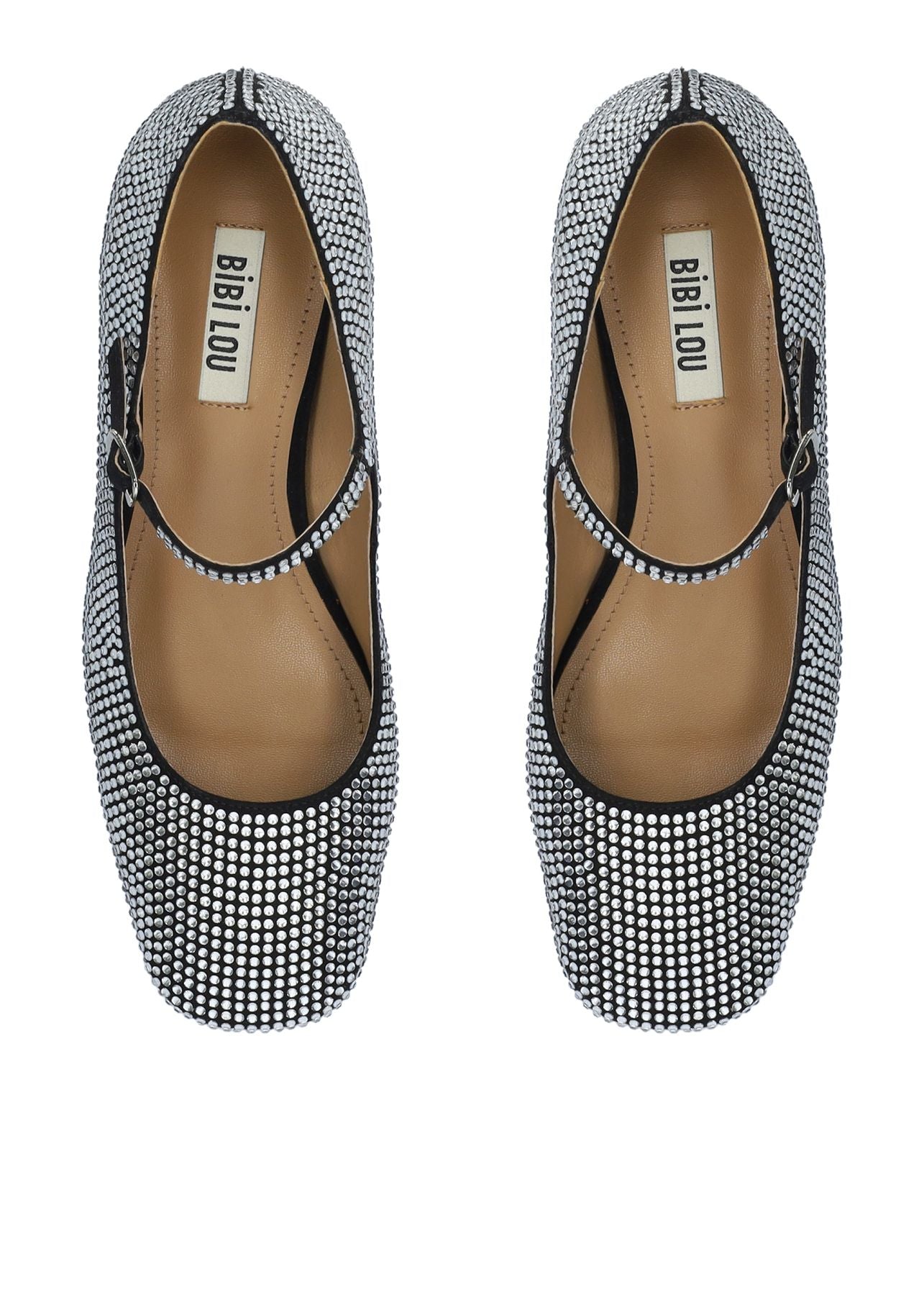 BIBI LOU Decolletè tacco basso STRASS CARDIFF 703Z00VK - Musto Calzature srl