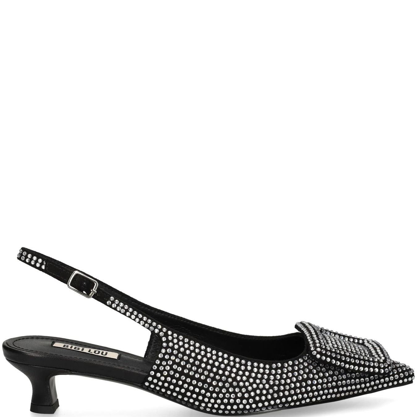 BIBI LOU Decolletè tacco basso STRASS POZNAN 692Z00VK - Musto Calzature srl