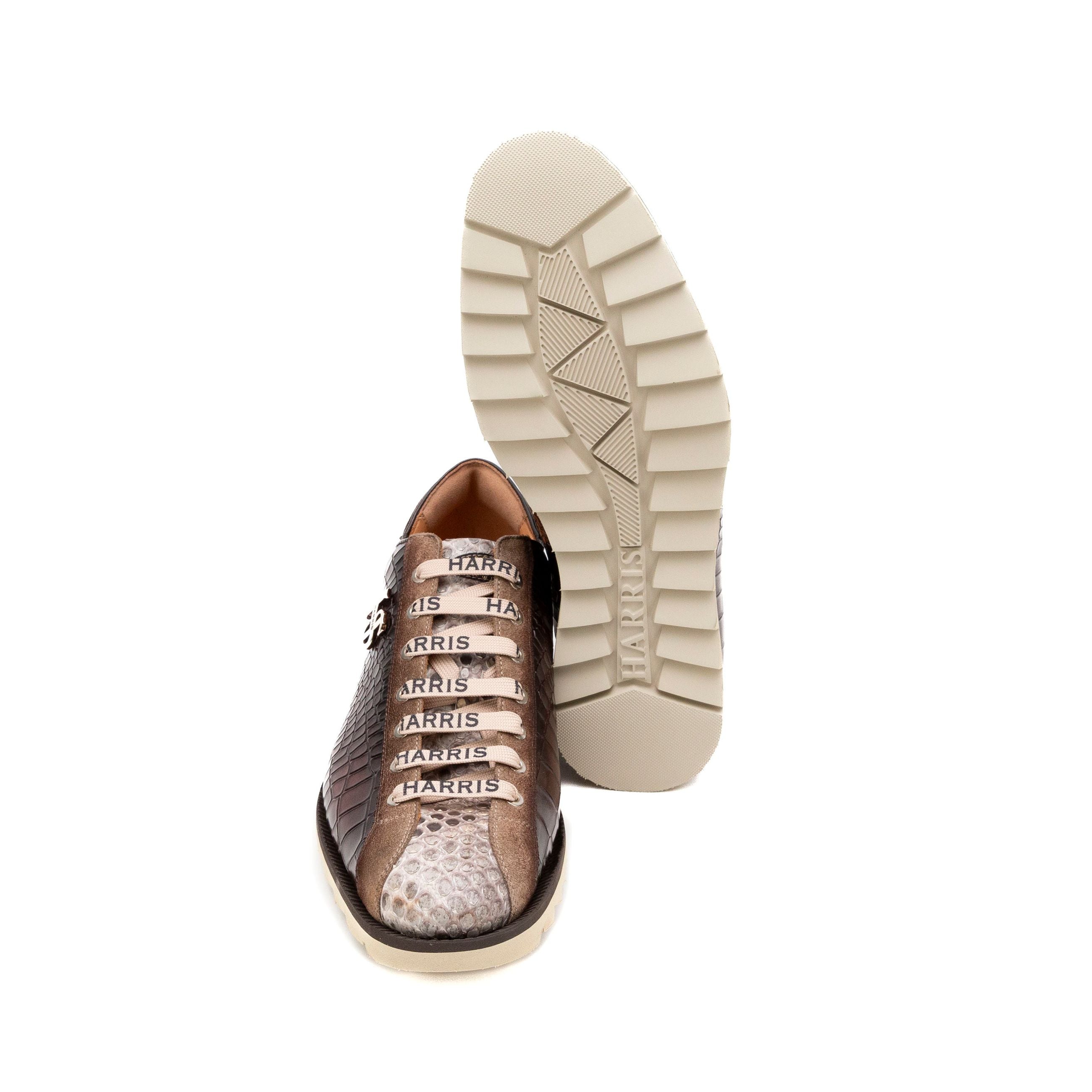 HARRIS Sneakers uomo pelle+camoscio 2892/25 - Musto Calzature srl