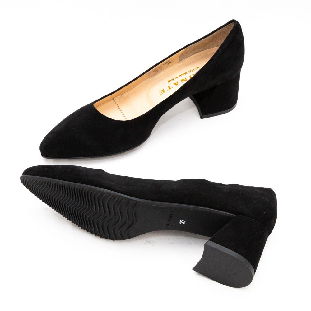 BRUNATE Decolletè Camoscio 51340 - Musto Calzature srl