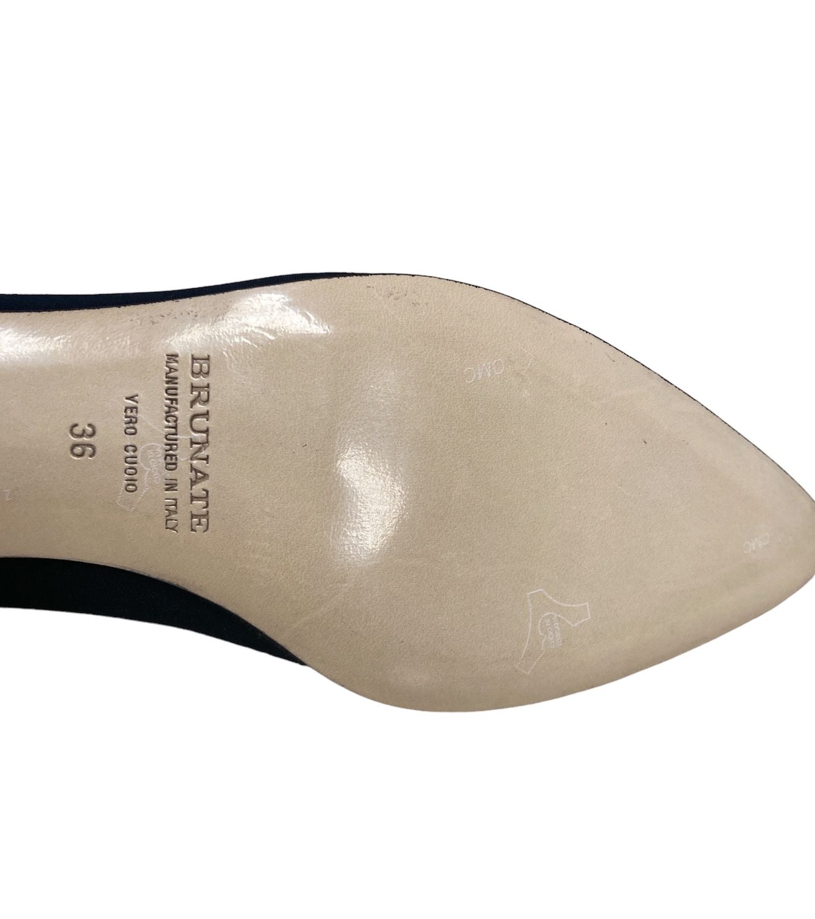 BRUNATE Decolletè tacco basso TESSUTO 31799 - Musto Calzature srl