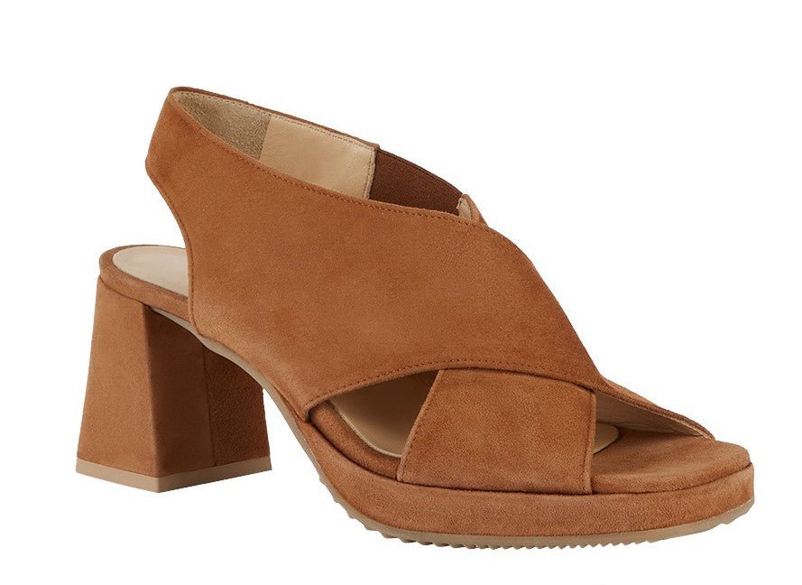BRUNATE Sandali tacco medio Camoscio 59709 - Musto Calzature srl