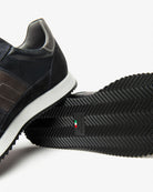 NeroGiardini sneakers da uomo in pelle e camoscio - Musto Calzature srl