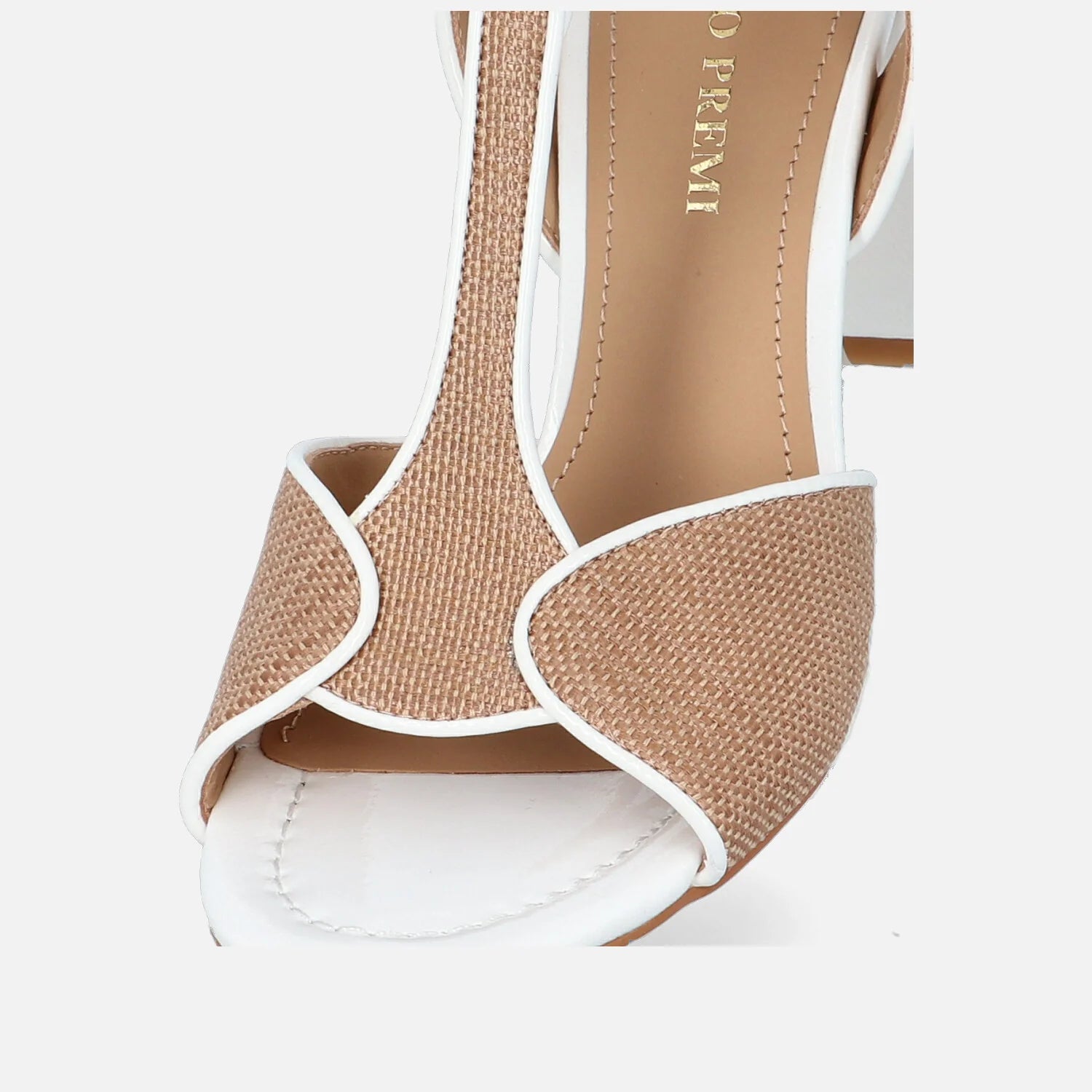 BRUNO PREMI Sandali pelle e tessuto MUSSE CLO BL3302X - Musto Calzature srl