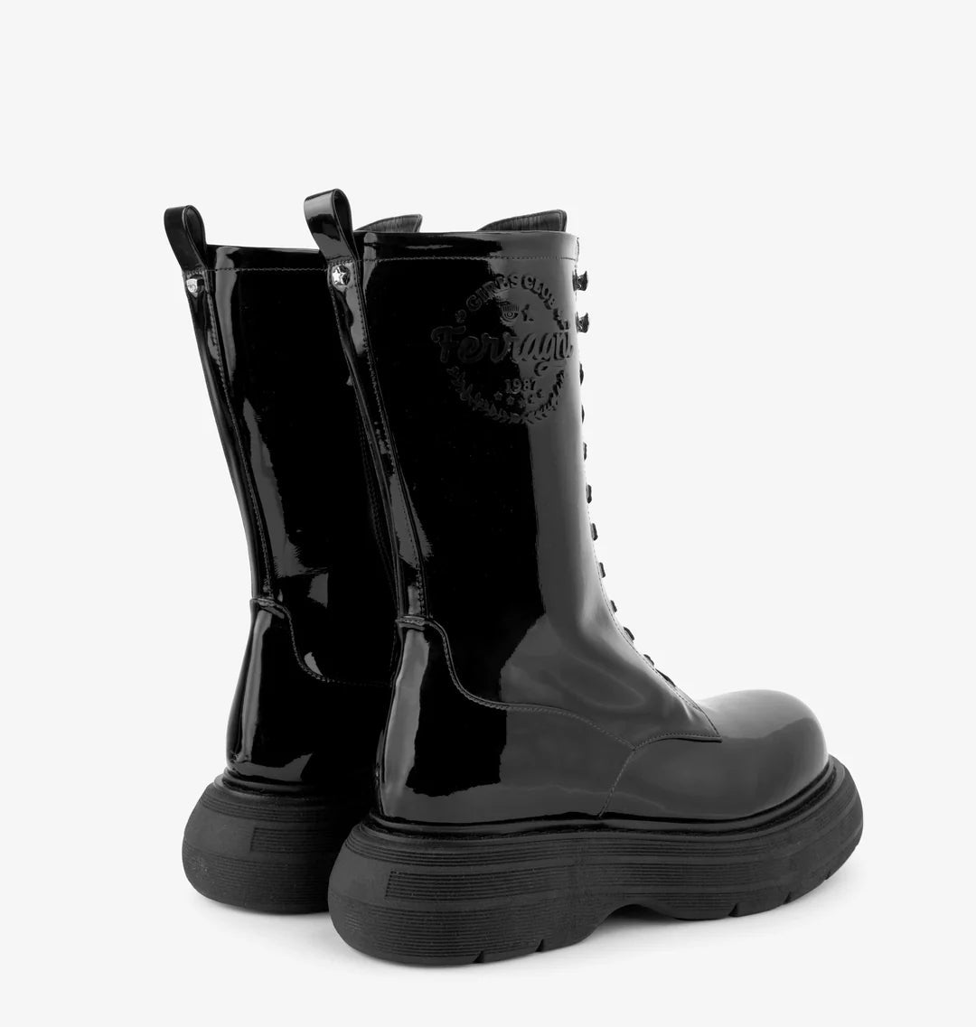 Chiara Ferragni Anfibi Vernice CF3252 - 001 - Musto Calzature srl