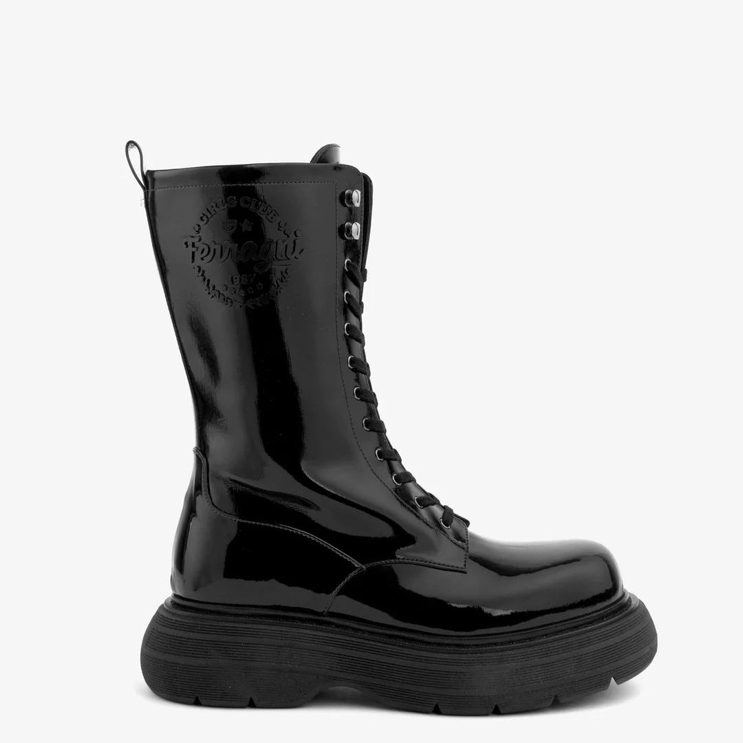 Chiara Ferragni Anfibi Vernice CF3252 - 001 - Musto Calzature srl