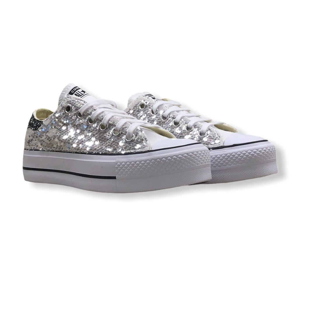 CONVERSE ALL STAR PERSONALIZZATA Sneakers PAILLETTES 560251C CONVERSE ALL STAR - Musto Calzature srl
