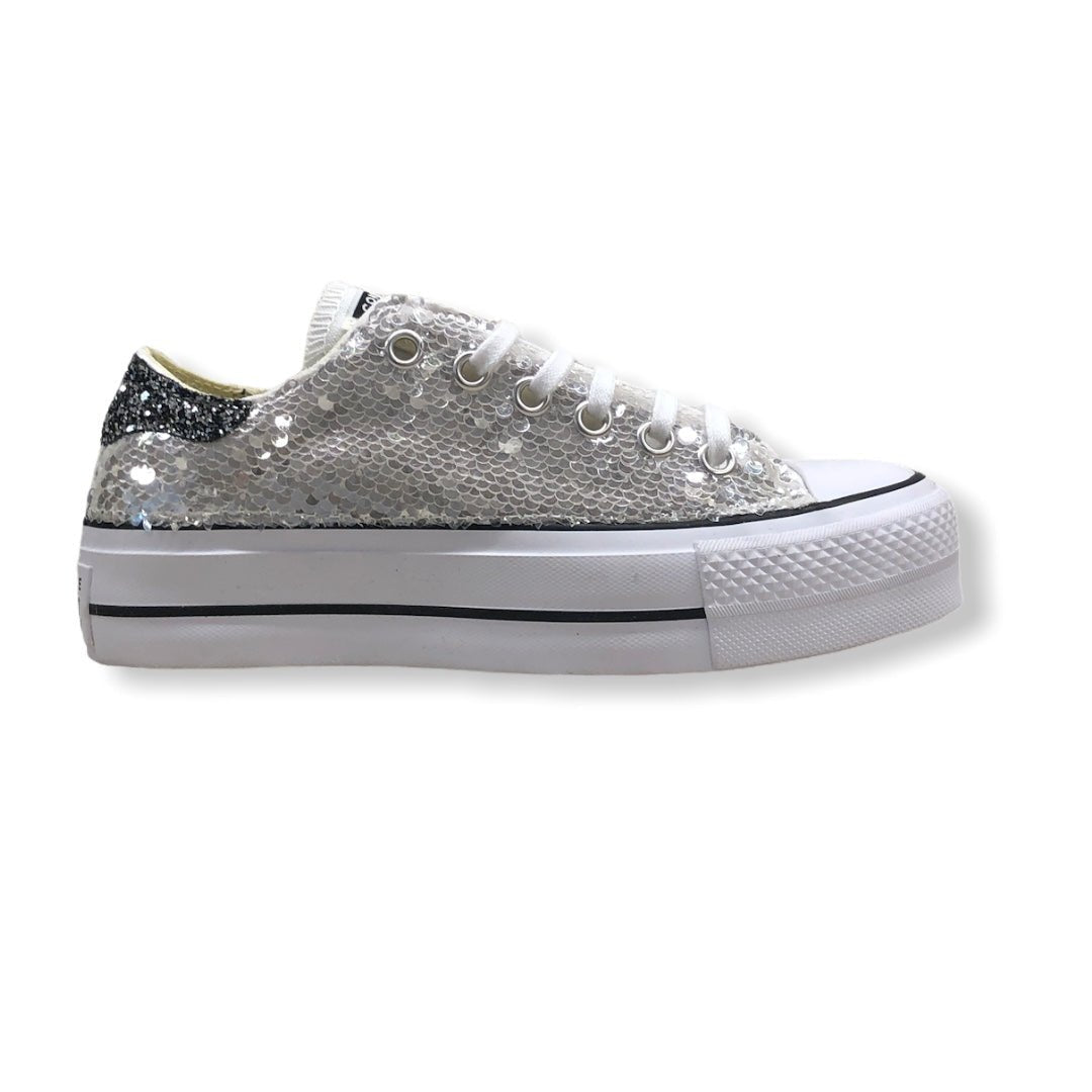 CONVERSE ALL STAR PERSONALIZZATA Sneakers PAILLETTES 560251C CONVERSE ALL STAR - Musto Calzature srl