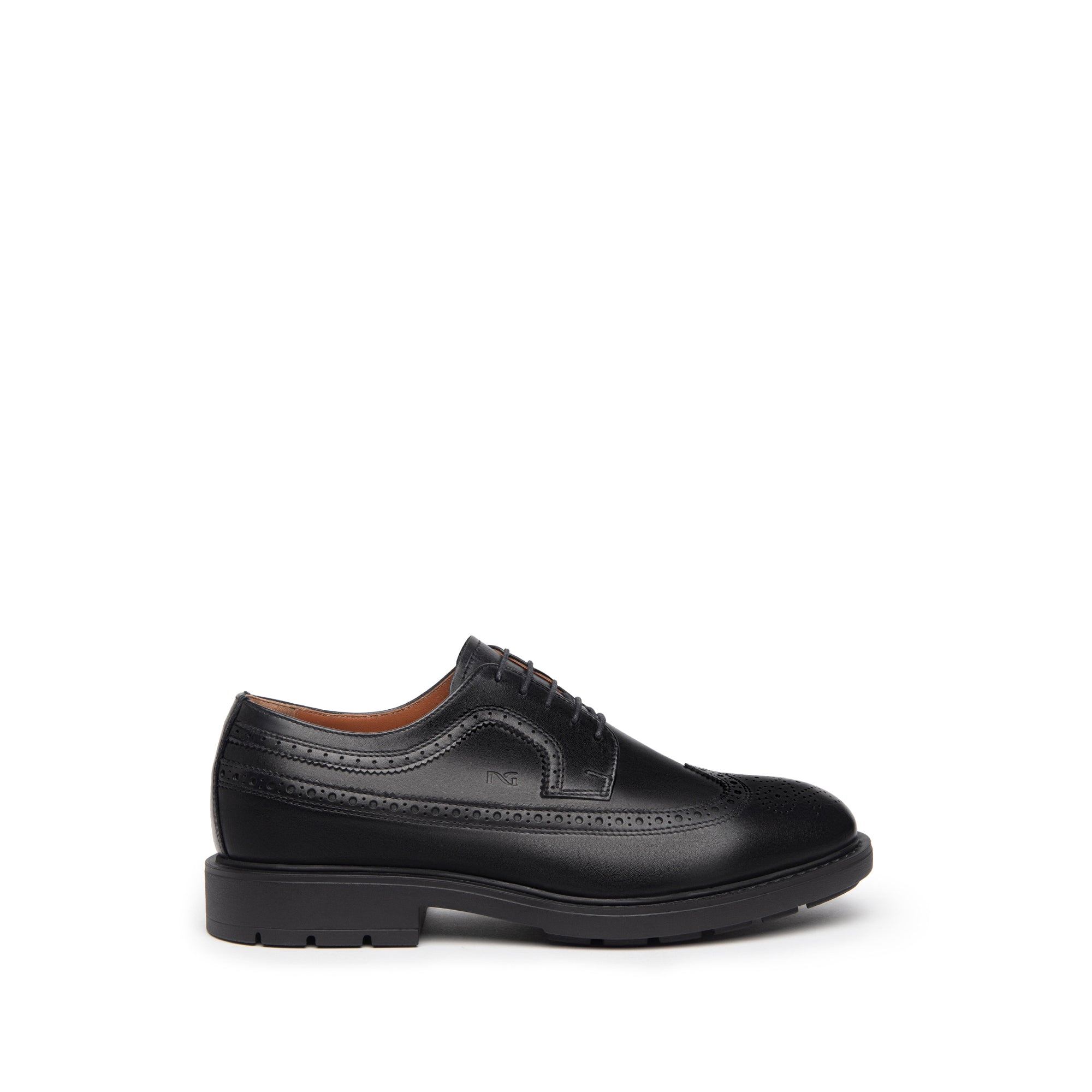 NeroGiardini stringate da uomo in pelle con dettaglio wilson - Musto Calzature srl