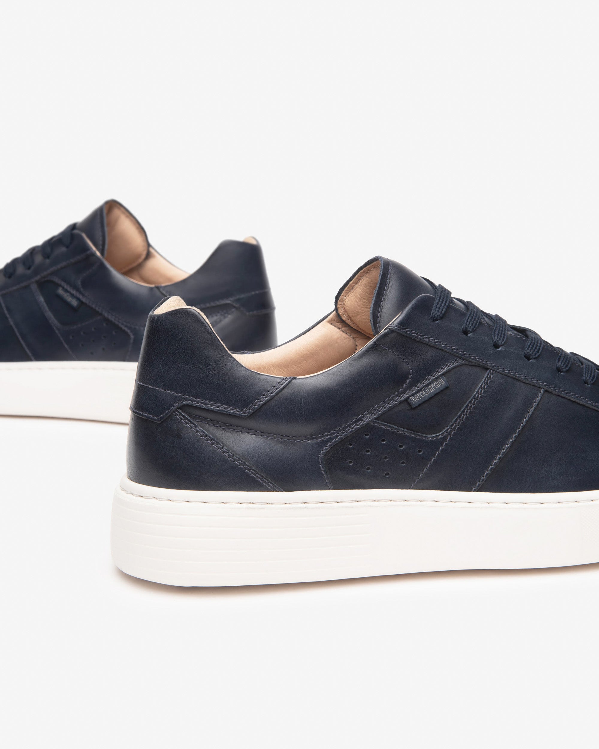NeroGiardini sneakers uomo in pelle Made in Italy - Musto Calzature srl