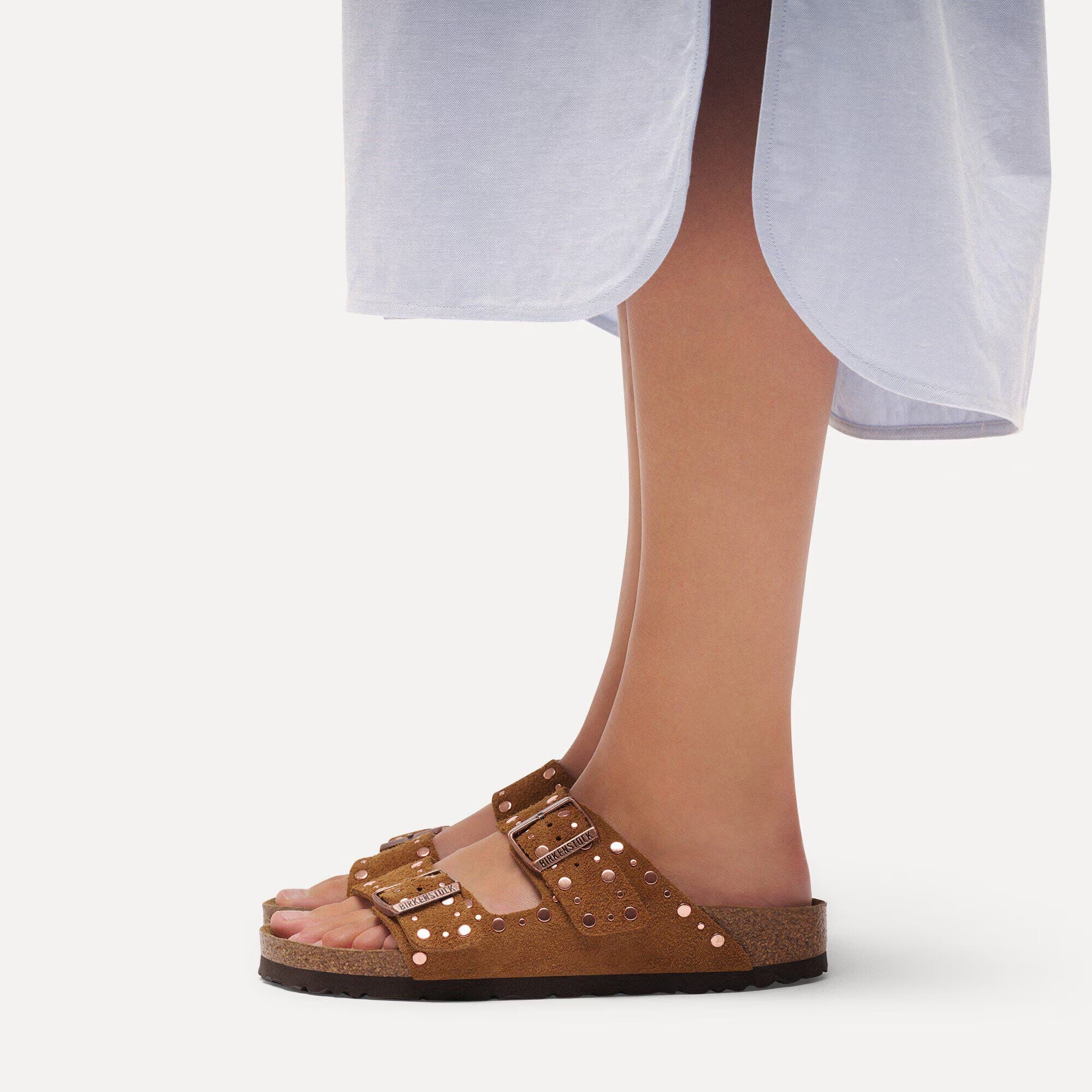 BIRKENSTOCK Sandali Camoscio ARIZONA RIVET 1031731 - Musto Calzature srl