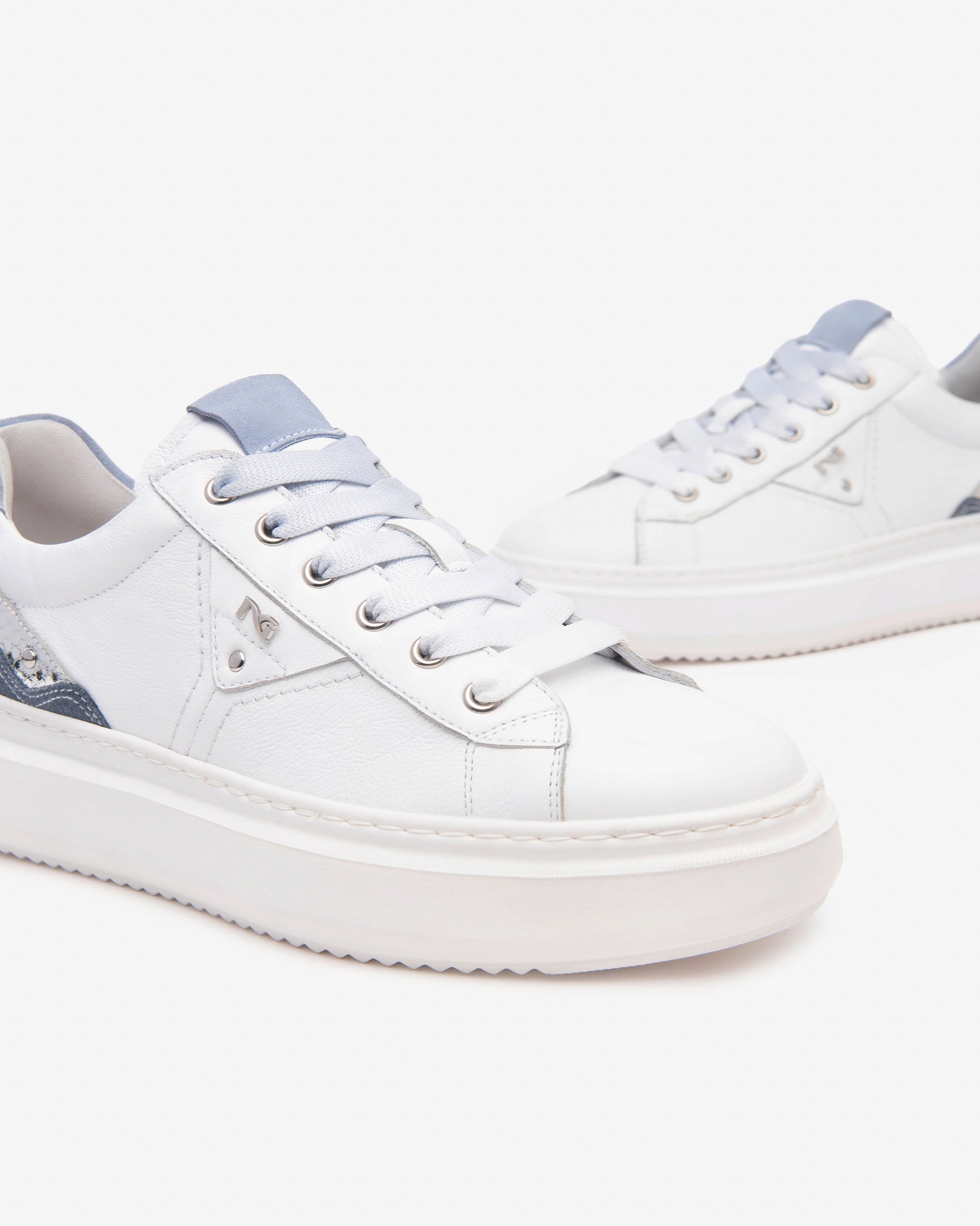 NEROGIARDINI sneakers da donna in pelle Made in Italy - Musto Calzature srl