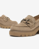 NeroGiardini Mocassini donna in camoscio con suola alta - Musto Calzature srl