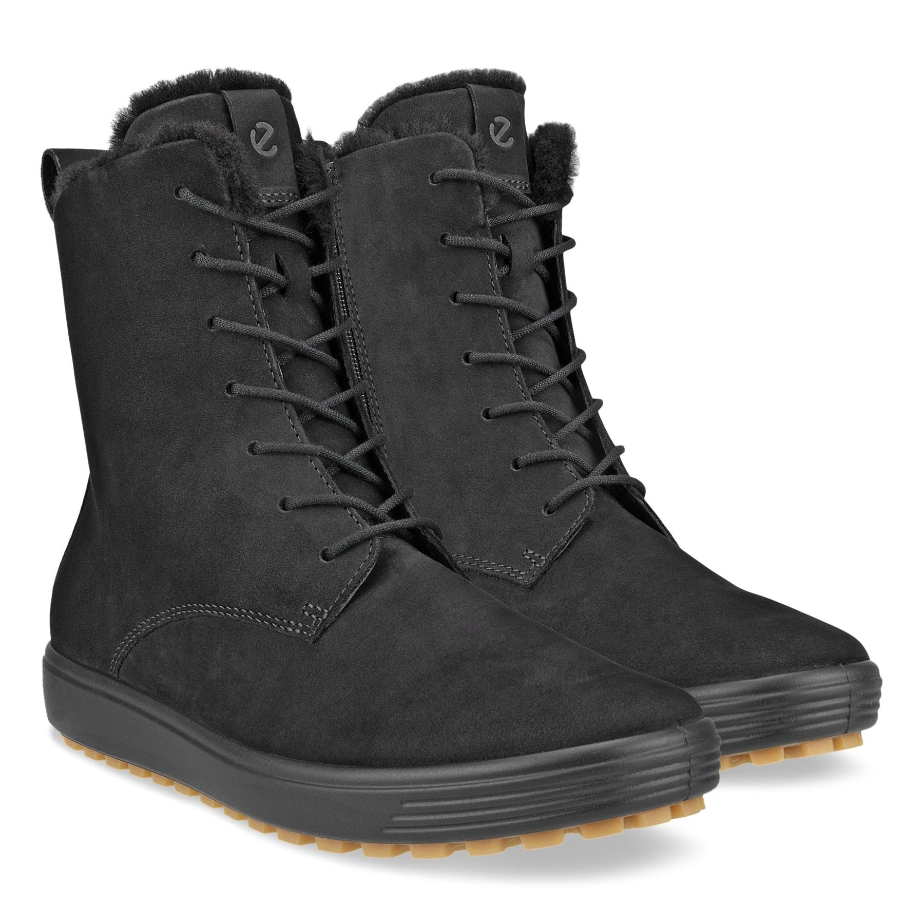 ECCO Anfibi Camoscio 450423 - 02001 - Musto Calzature srl