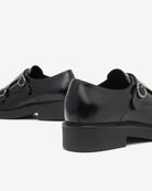 NeroGiardini mocassini da donna in pelle con doppia fibbia - Musto Calzature srl