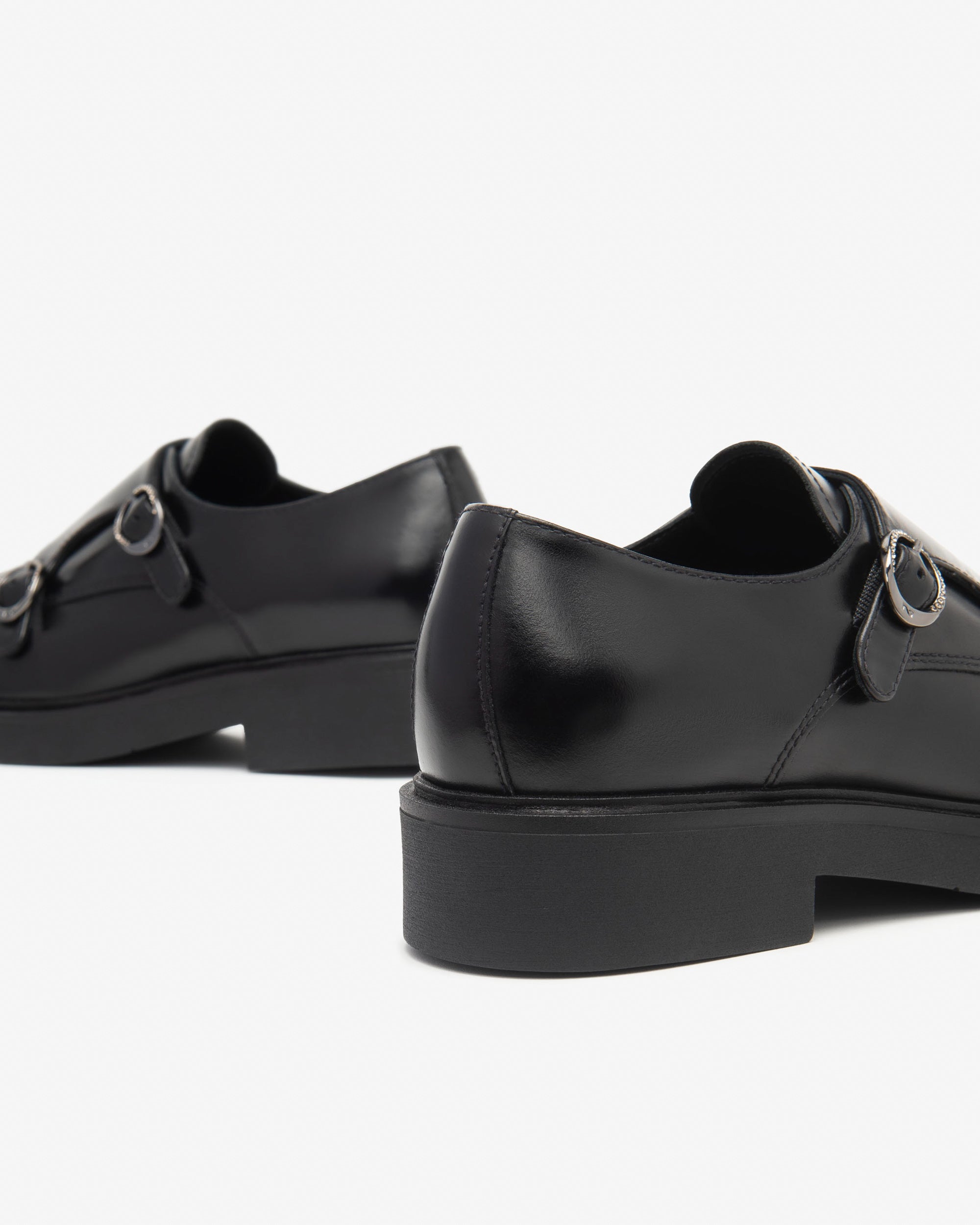 NeroGiardini mocassini da donna in pelle con doppia fibbia - Musto Calzature srl