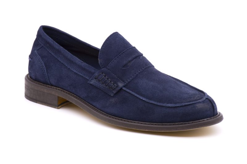Antica cuoieria Mocassini uomo camoscio 22489 - A - G05 - Musto Calzature srl