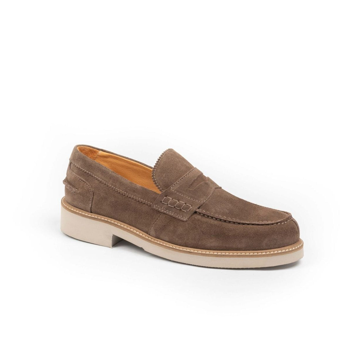 EXTON Mocassini uomo Camoscio 2102 cam - Musto Calzature srl